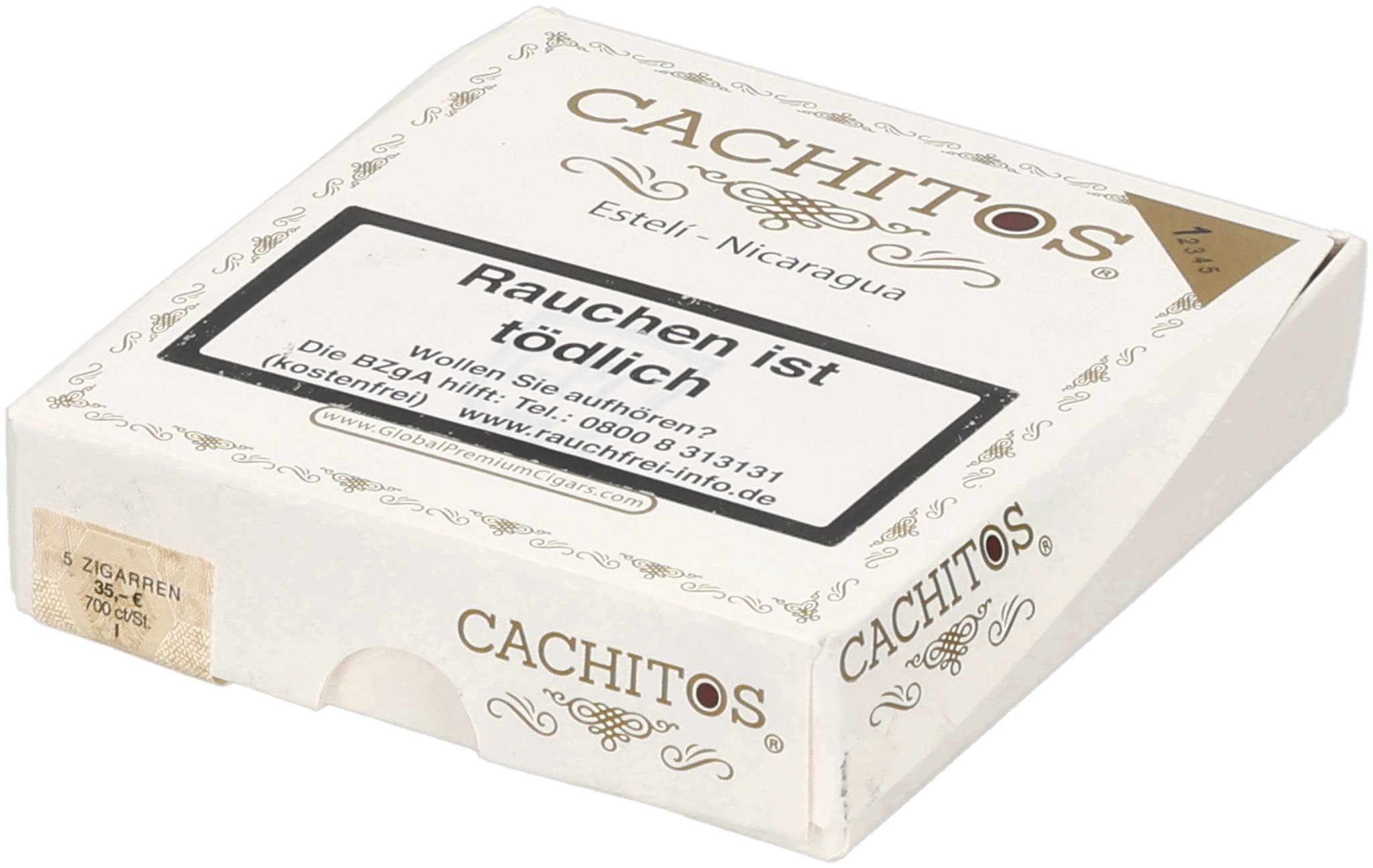 Cachito White Connecticut box