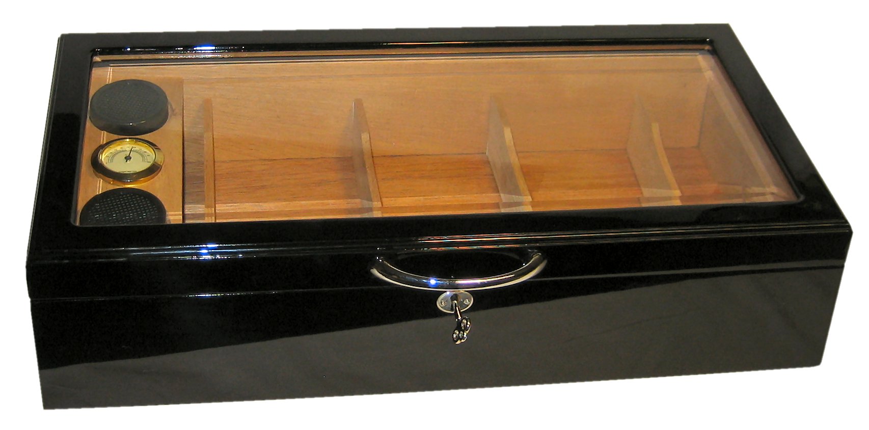 Humipouros Gastronomie Humidor mit Schloss - 200 Cig. (86649S)