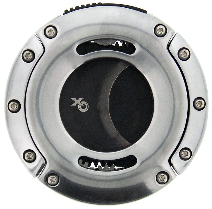 Xikar XO Cutter chrom mit schwarzen Klingen (403CHBK)