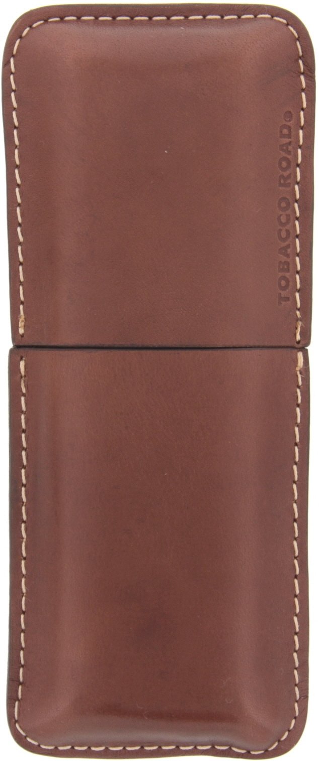 Tobacco Road Zigarrenetui cognac 2er