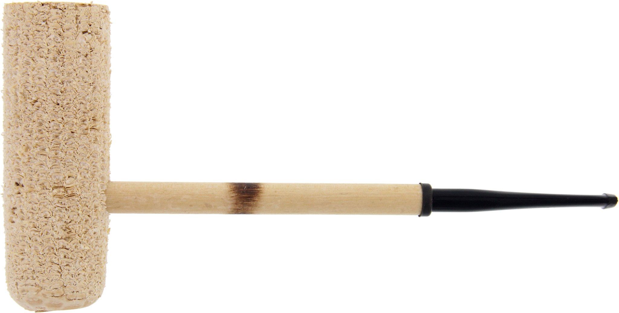Missouri Meerschaum Corn Cob MacArthur Classic STRAIGHT Natural (ohne Filter) Bild 1