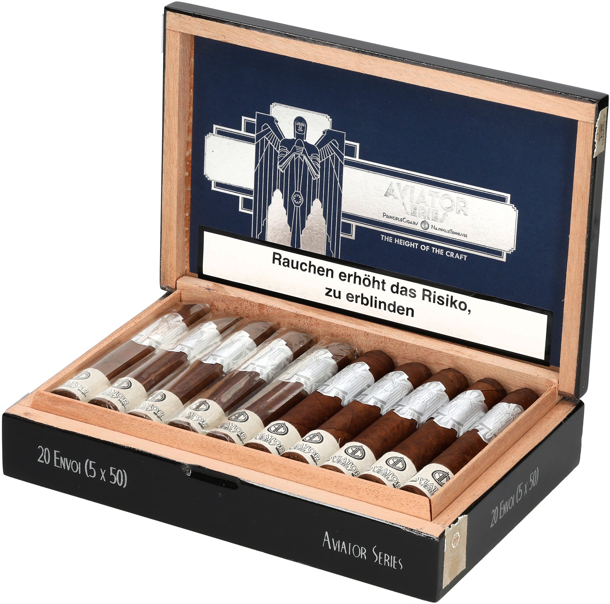 Principle Cigars Aviator Envoi_Zigarre_Kiste Offen