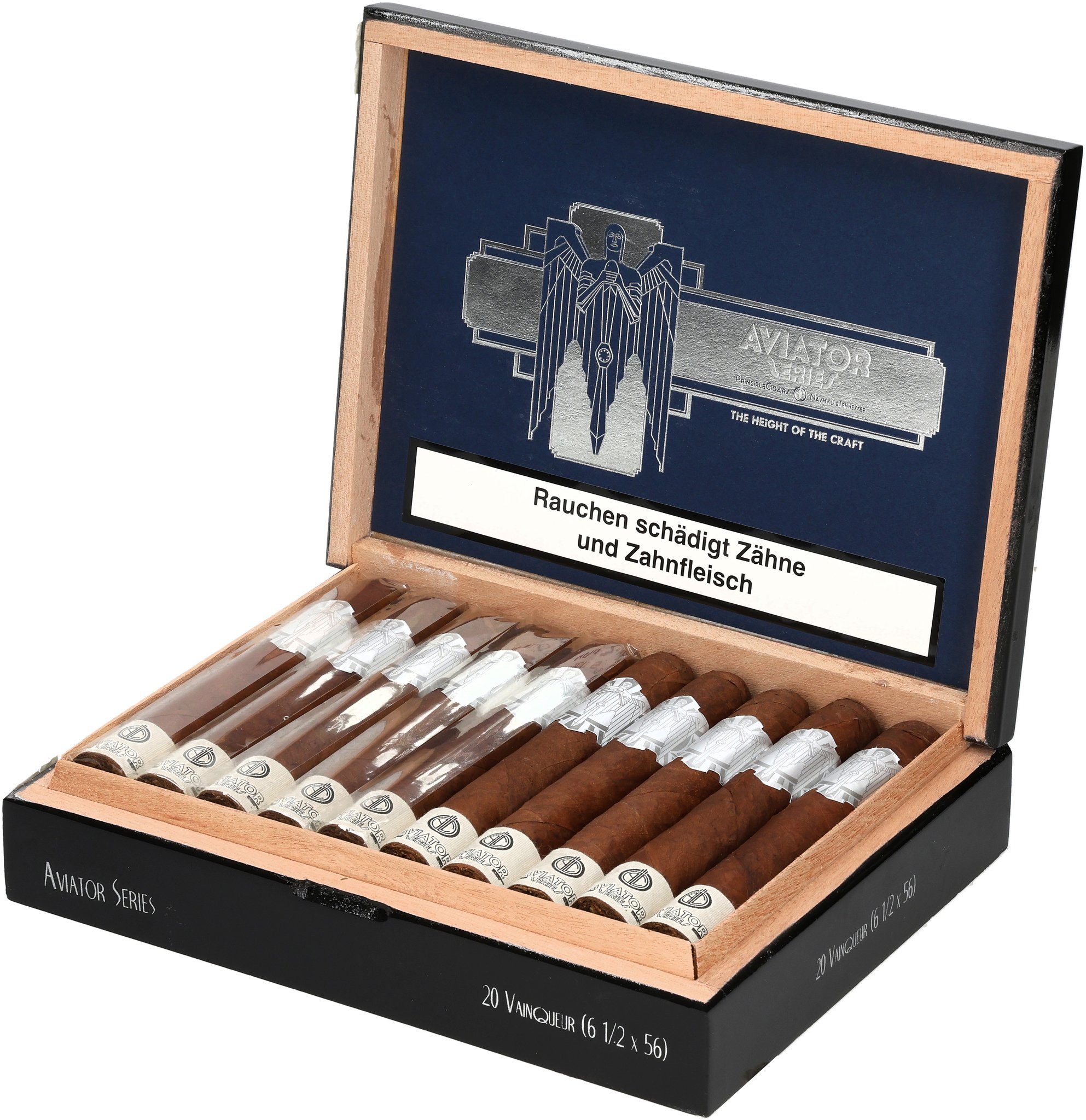 Principle Cigars Aviator Vainqueur_Kiste Offen