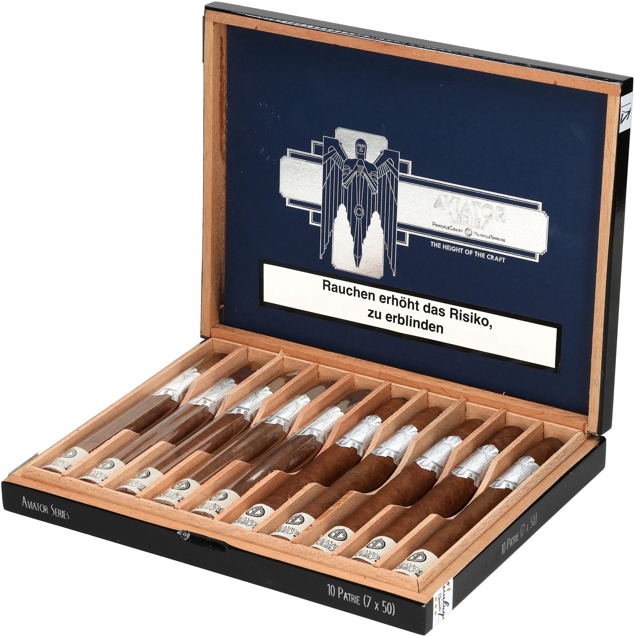 Principle Cigars Aviator Patrie_Kiste Offen