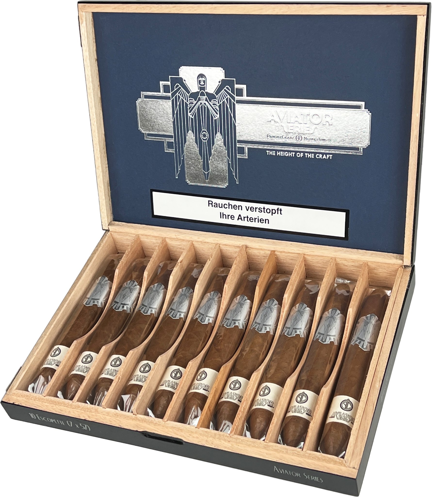 Escopette Kiste offen