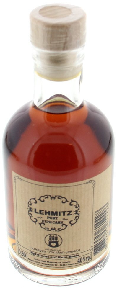 Lehmitz Rum Port Pipe Cask (0,2 l / 40 % Vol.)