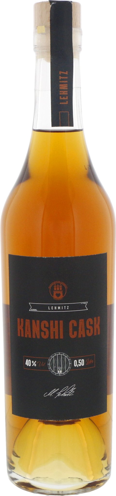 Lehmitz Rum Kanshi Cask (0,5 l / 40 % Vol.)