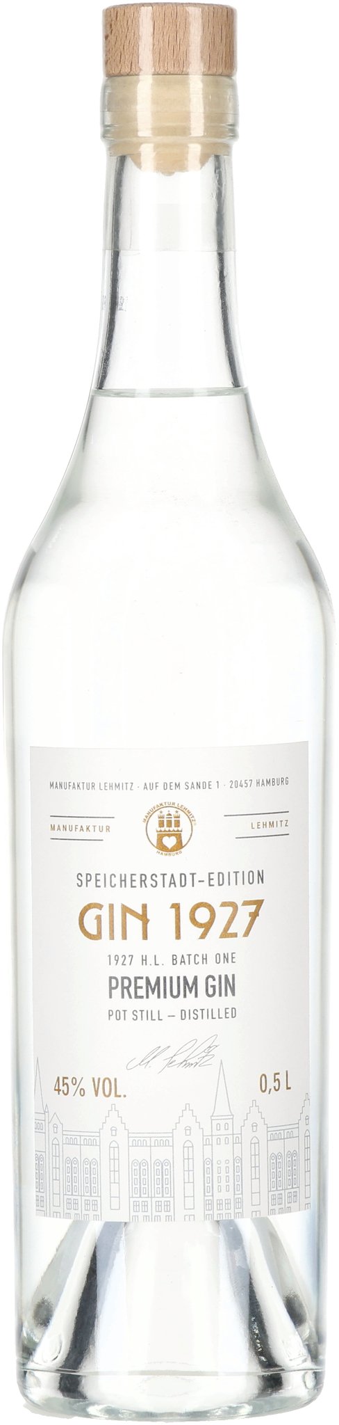 Lehmitz Gin 1927 Speicherstadt-Edition_01