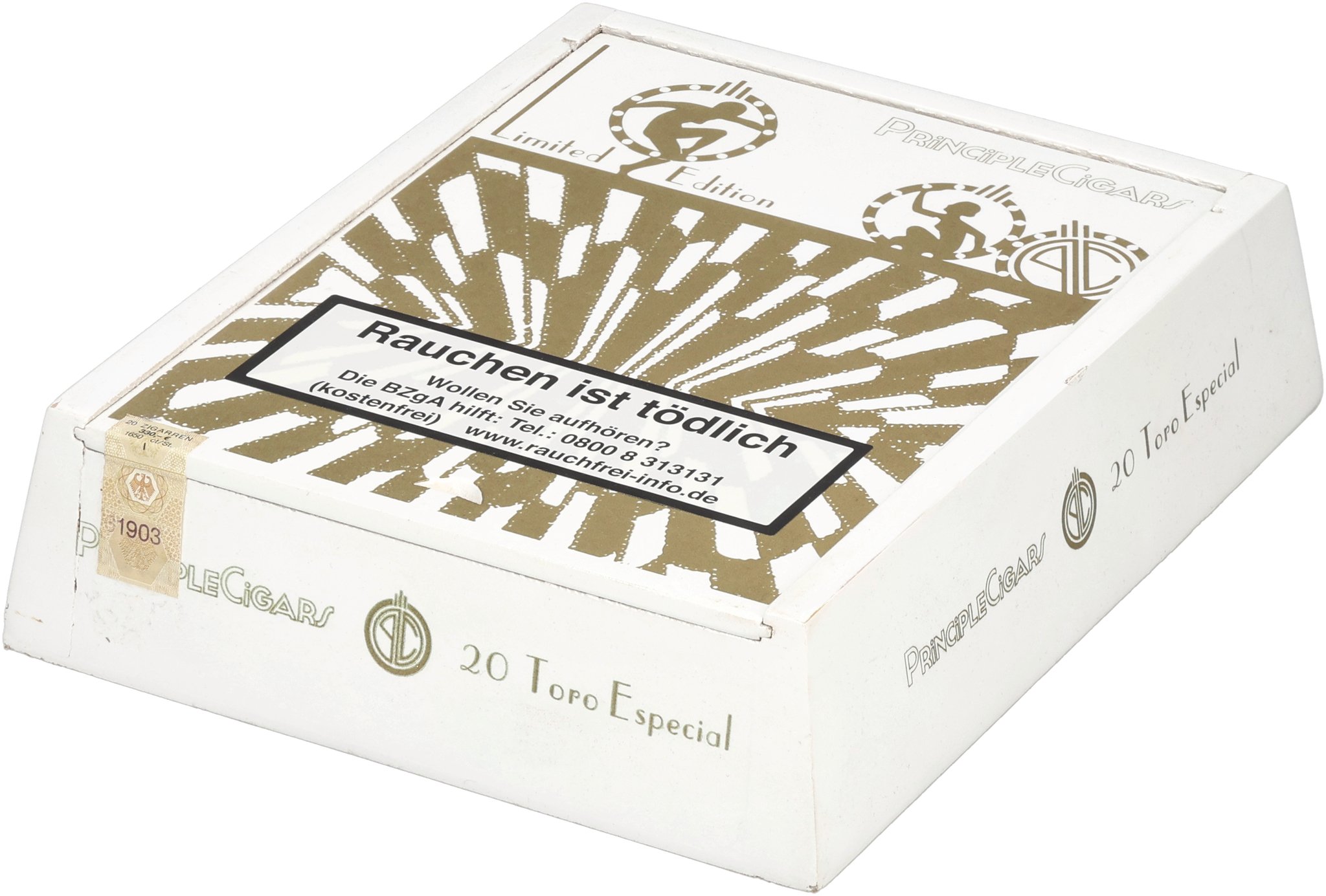 Toro Especial white gold box