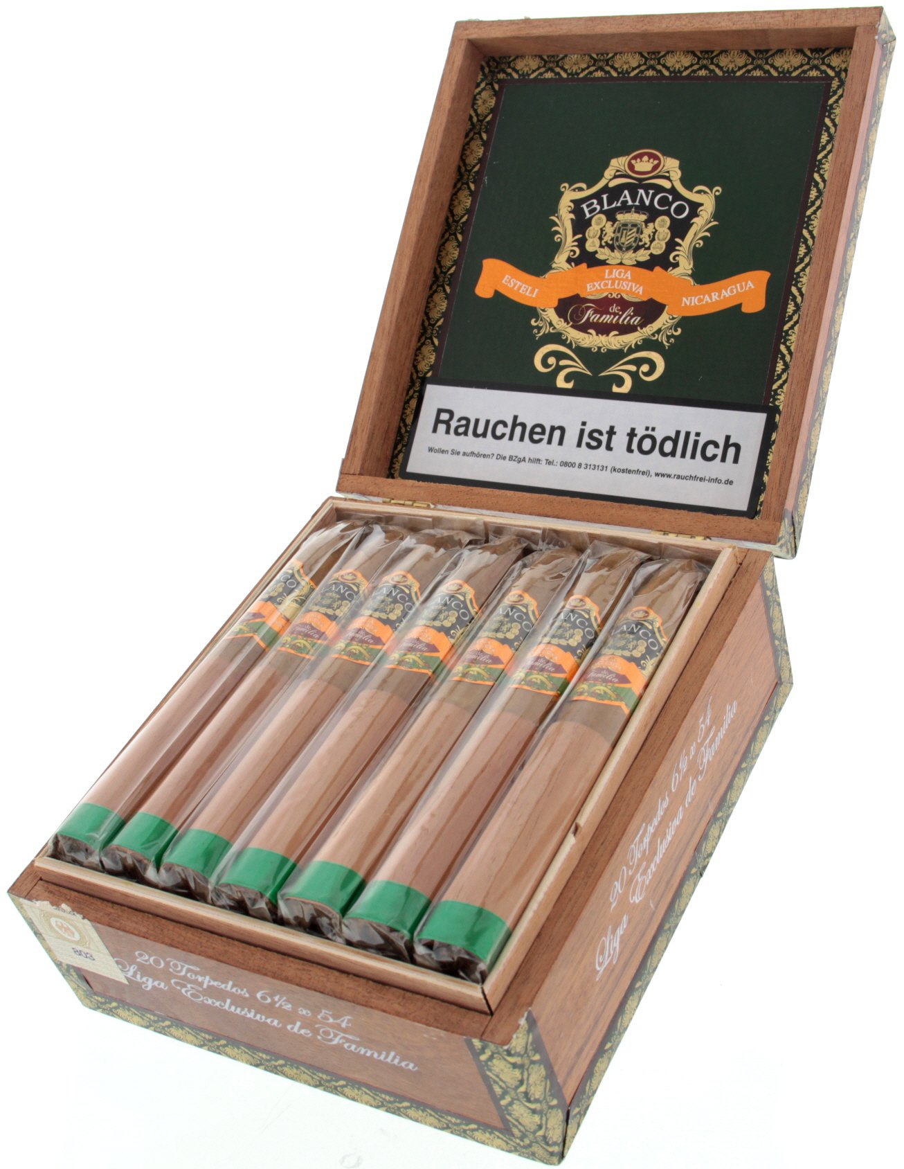 Los Blancos Liga Exclusiva de Familia Torpedo Kiste offen