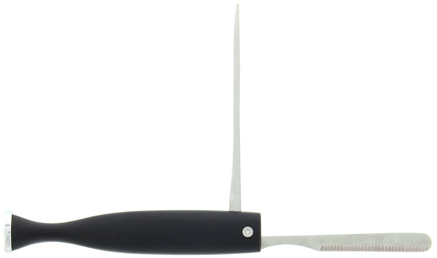 Passatore Pfeifenbesteck schwarz matt glatt (491148) C