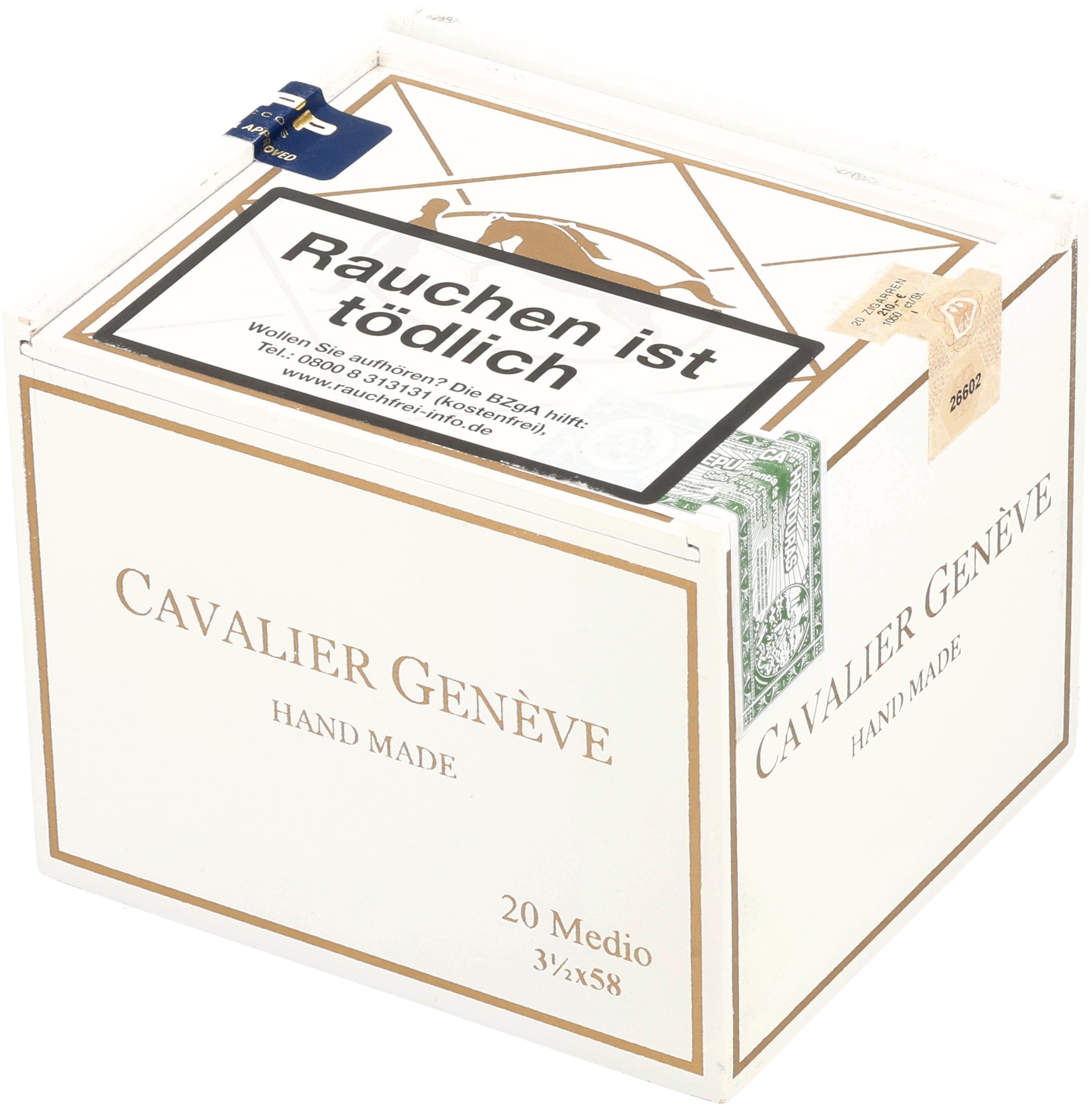 Cavalier Genève White Series Medio (Gordito)_Kiste