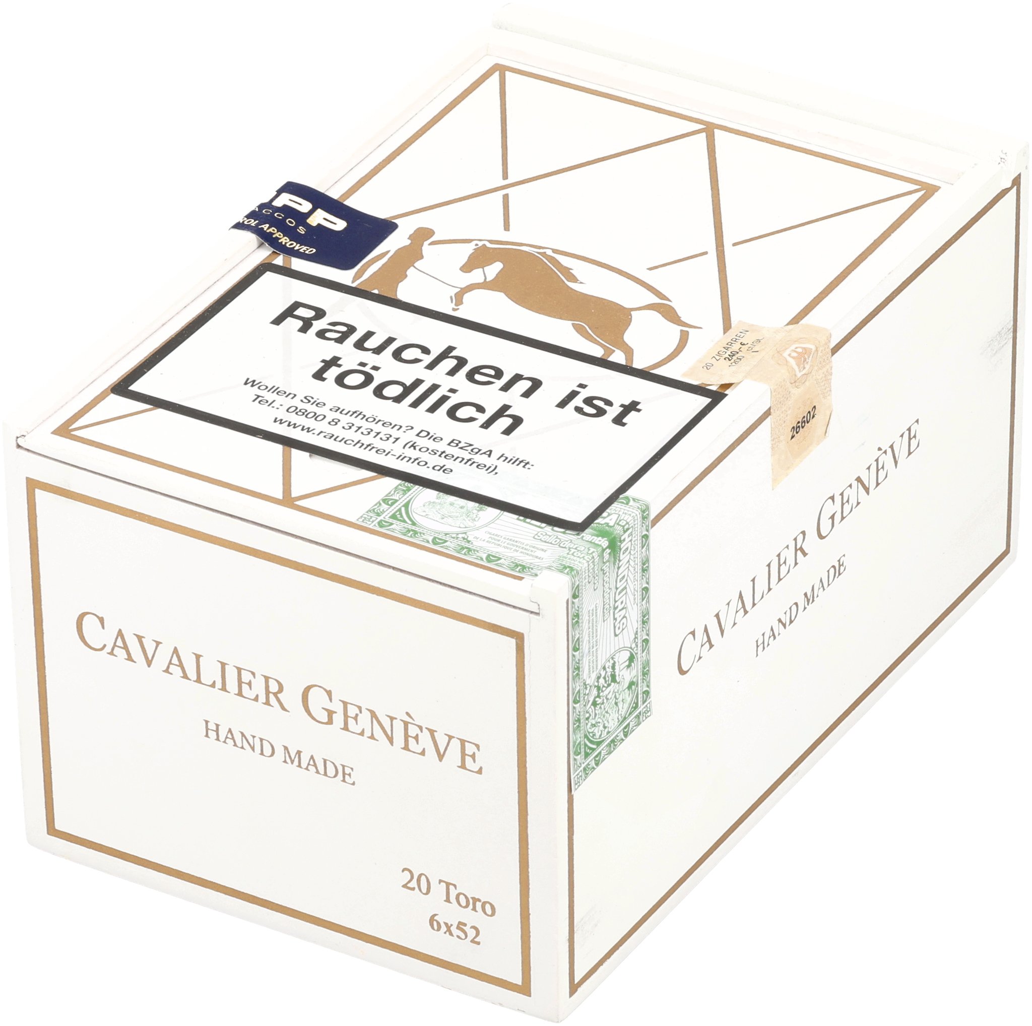 Cavalier Genève White Series Toro_Kiste