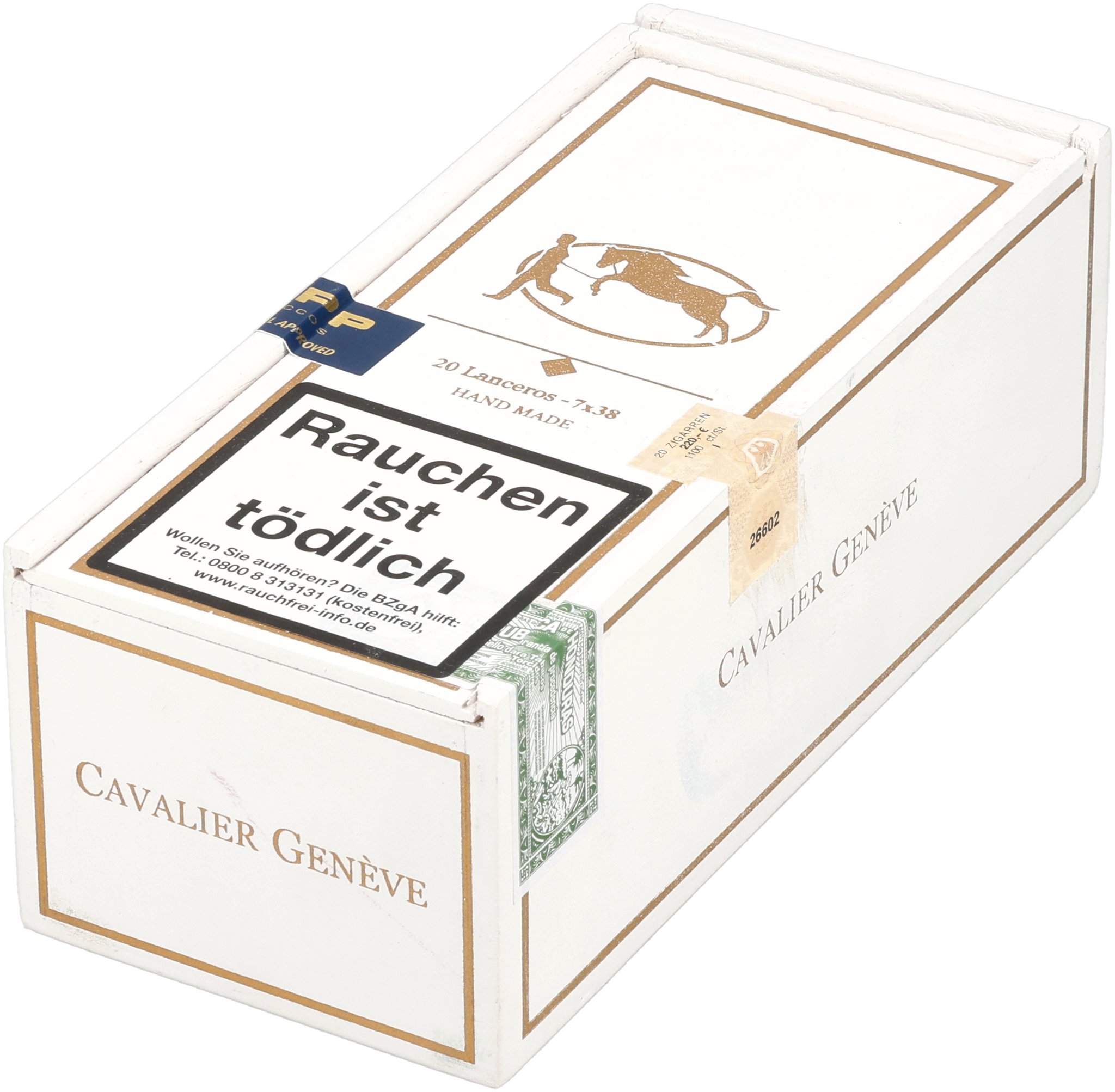 Cavalier Genève White Series Lancero_Kiste