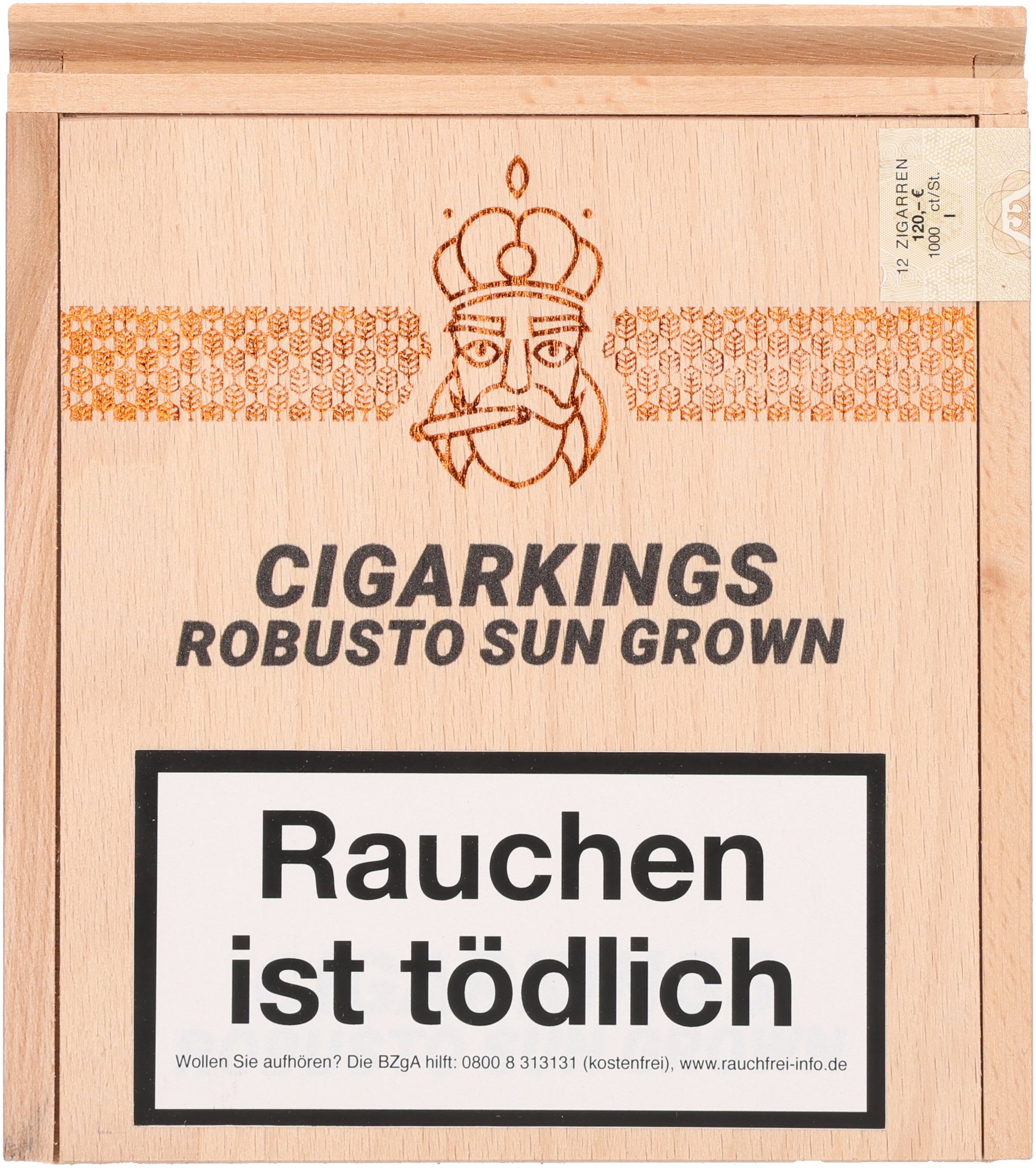 Sun Grown Robusto box front