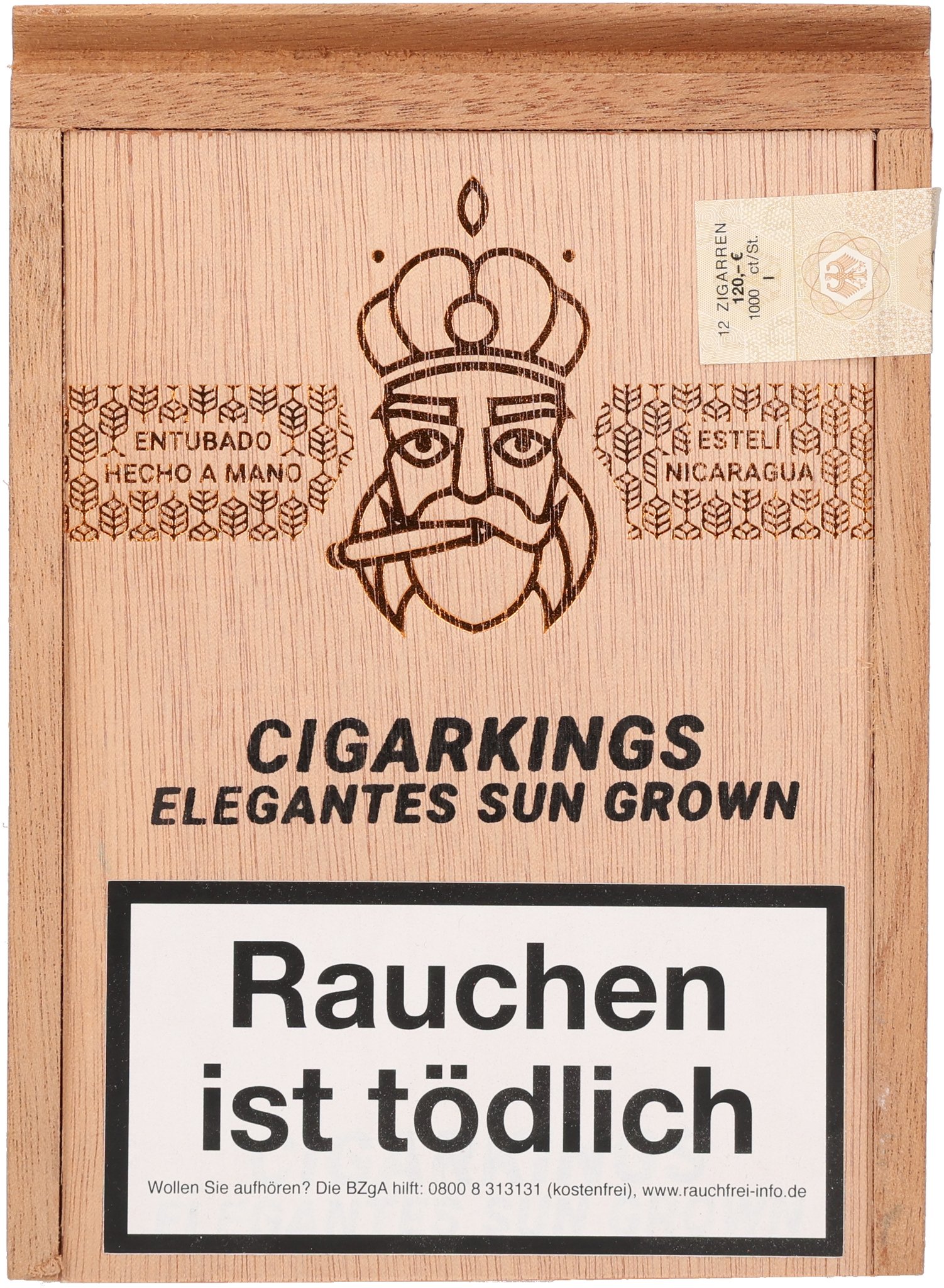Sun Grown Elegantes box front