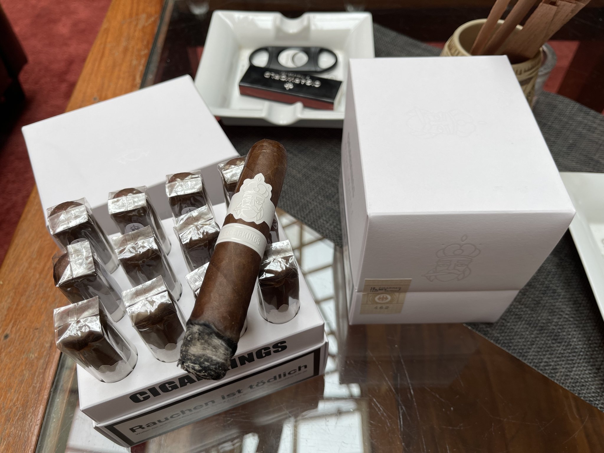 Cigarkings Wide White Zigarre