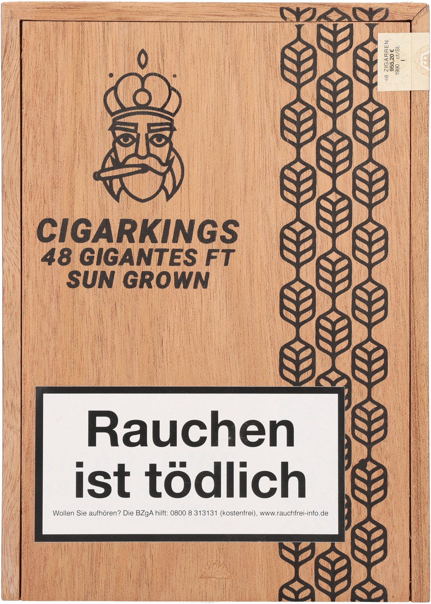 Sun Grown Gigantes box front