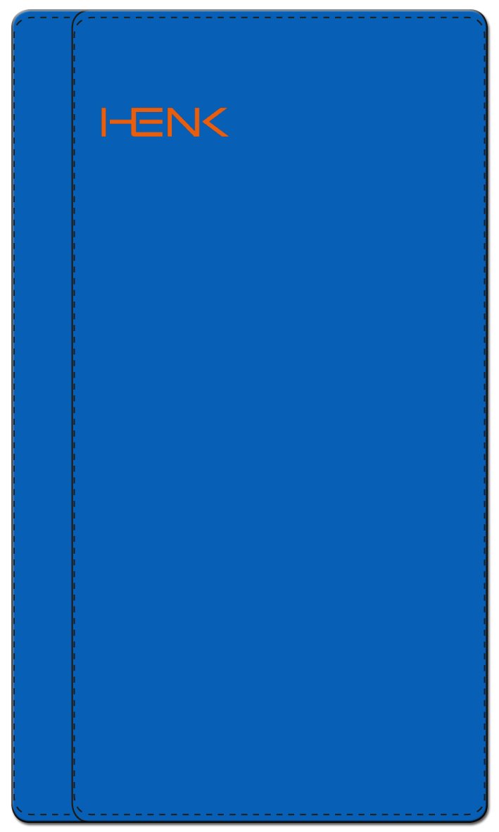 Henk Cigar Pouch Dollardo Nappa Cobalt