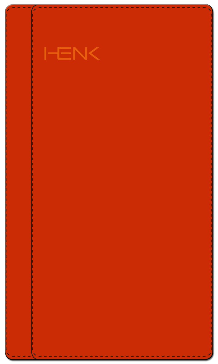 Henk Cigar Pouch Dollardo Nappa Papaya