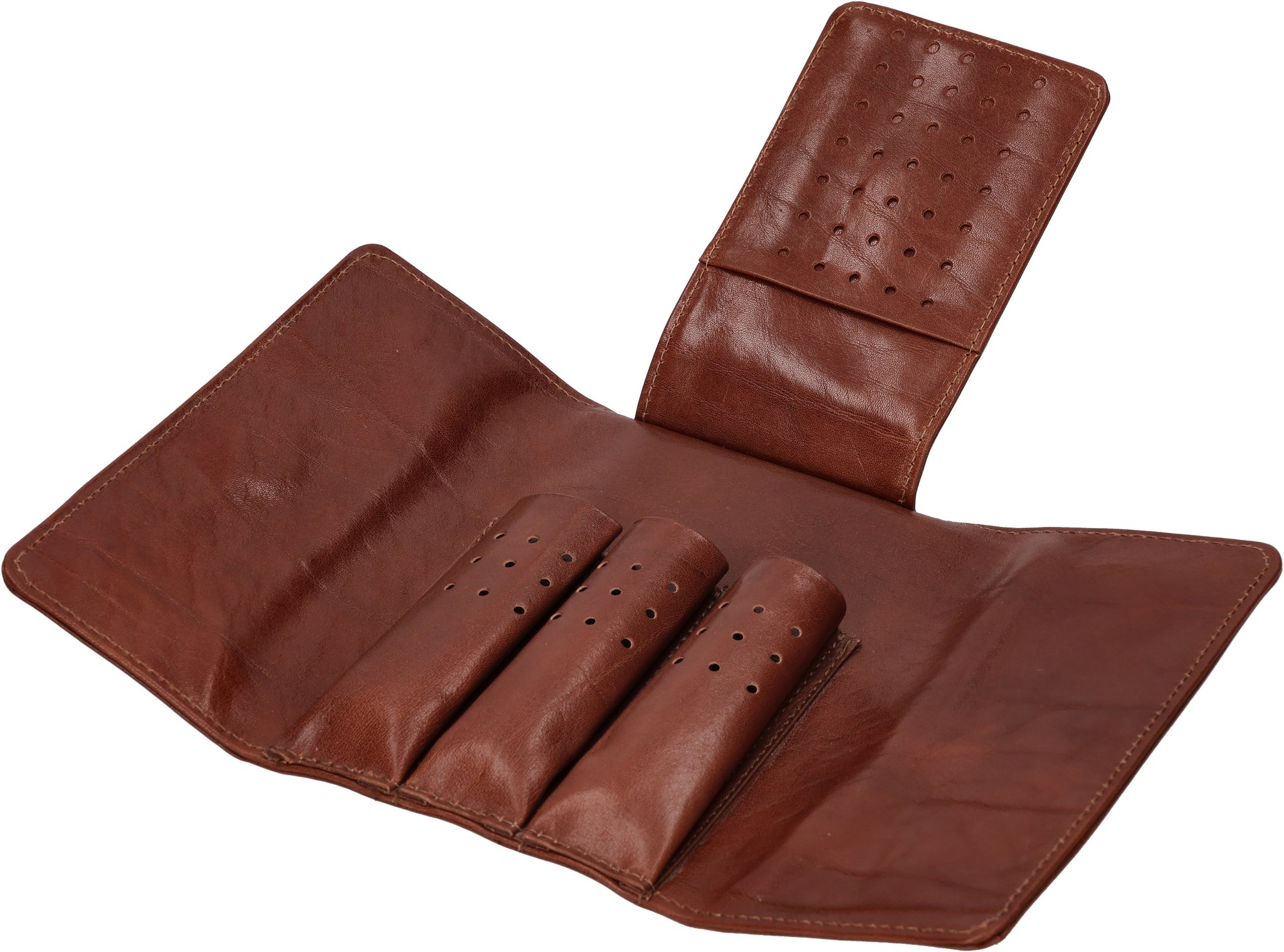 Saddle cognac offen 2