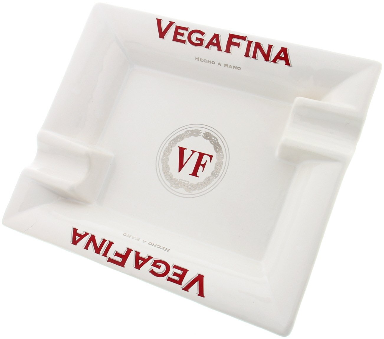 VegaFina Ascher White viereckig
