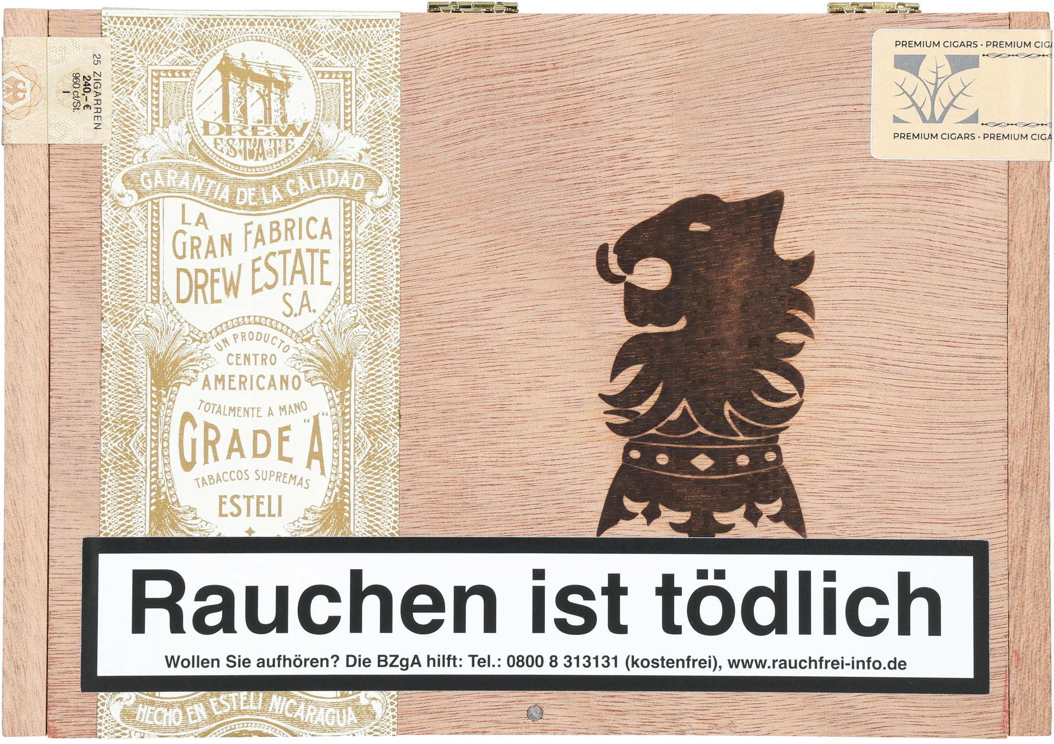 Shade Robusto box front