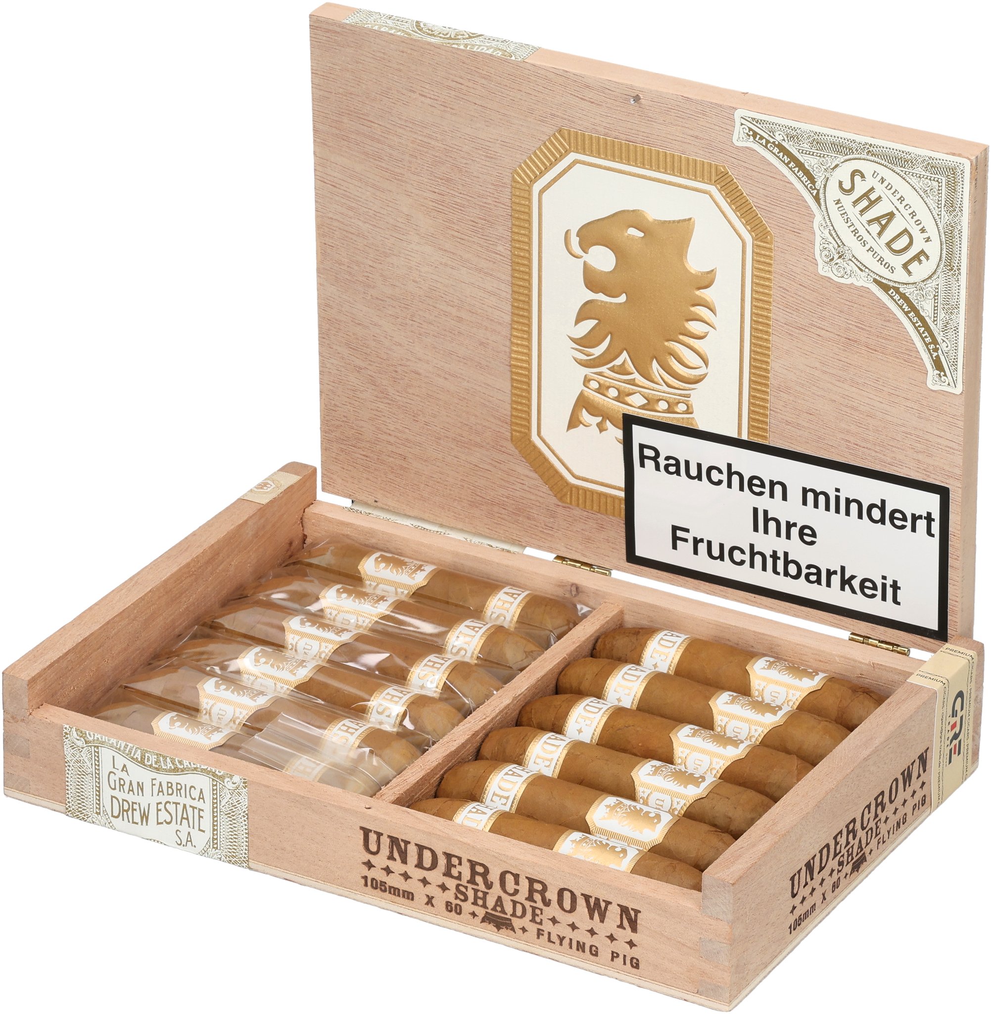 Shade Flying Pig box open