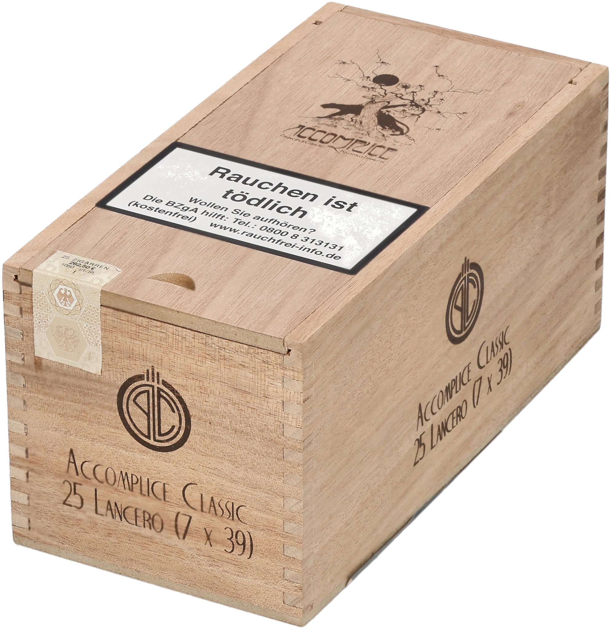 White Label Lancero box