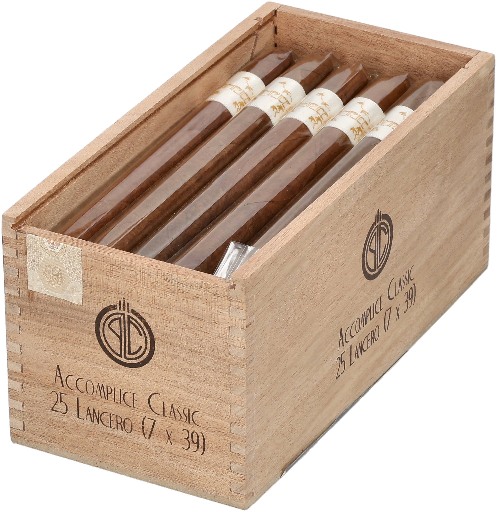 White Label Lancero box open