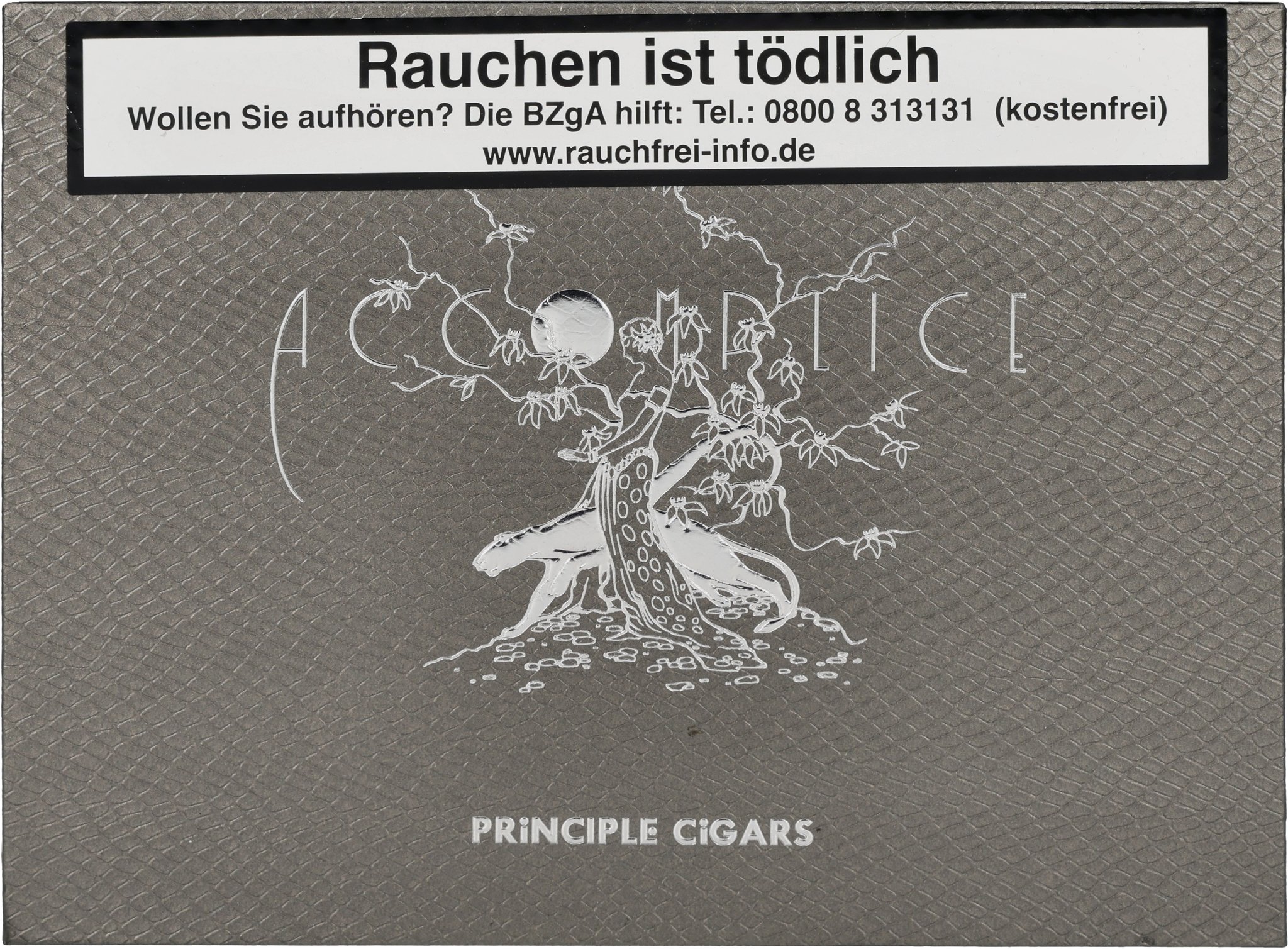 Accomplice Blue Label Toro Con box front