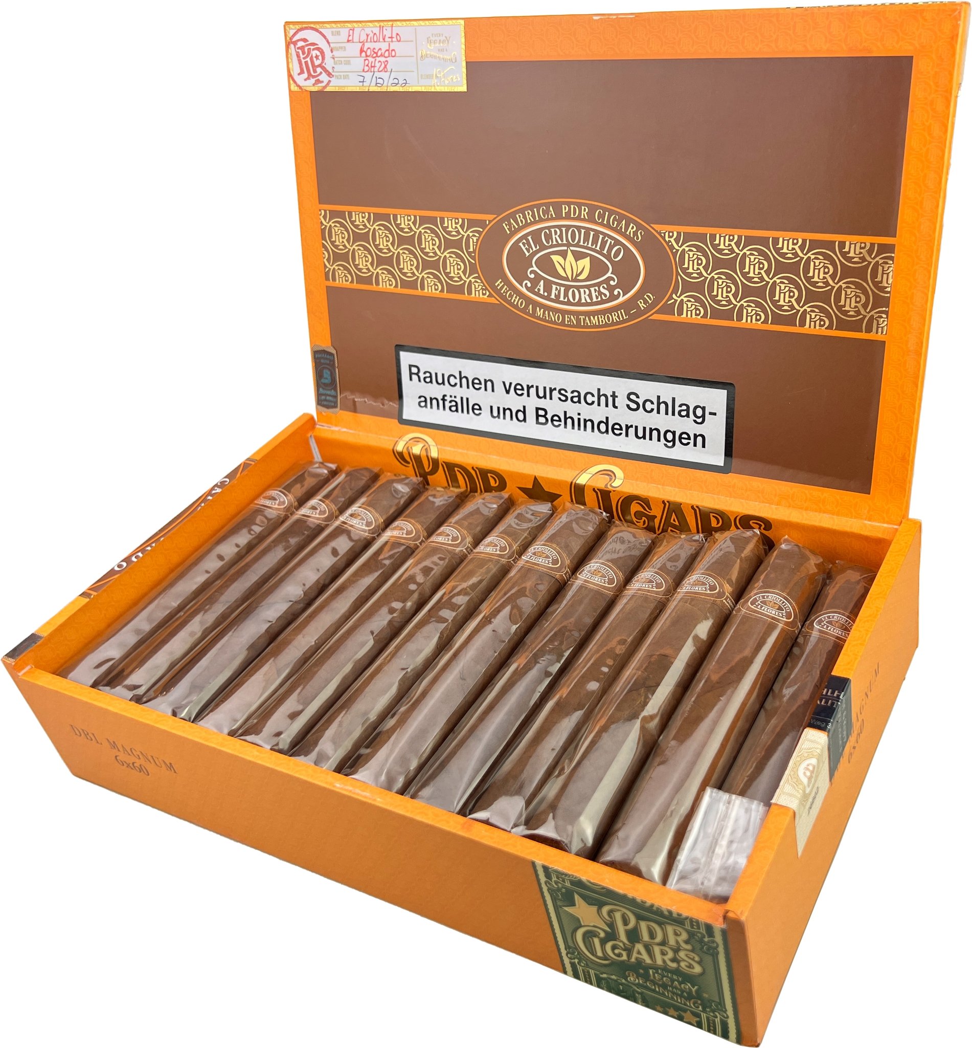 PDR Abe Flores El Criollito Double Magnum | Cigarworld.de Zigarren  Dominikanische Republik