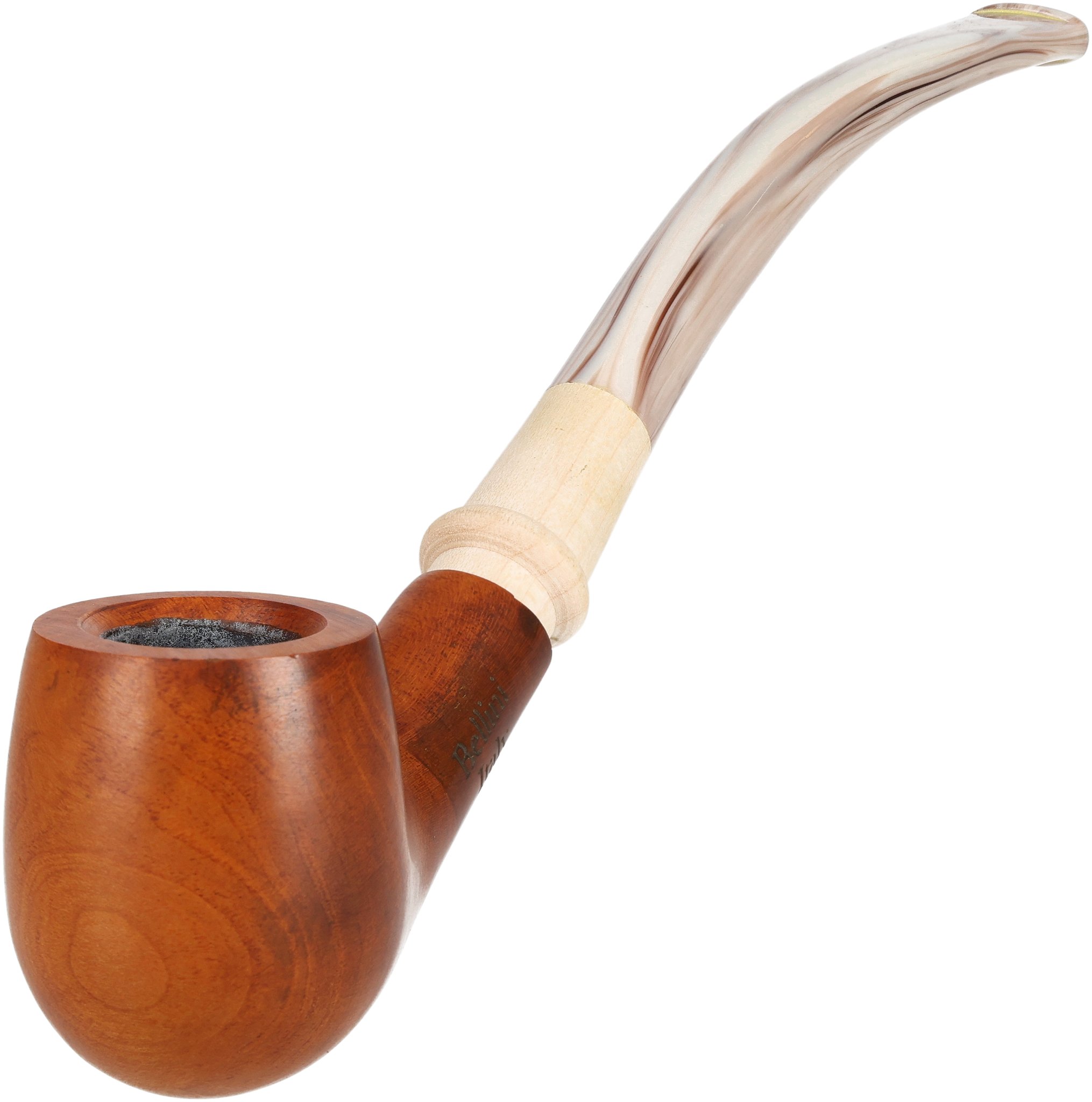 Bellini Pfeifen Natura London Cappuccino Halfbent_02