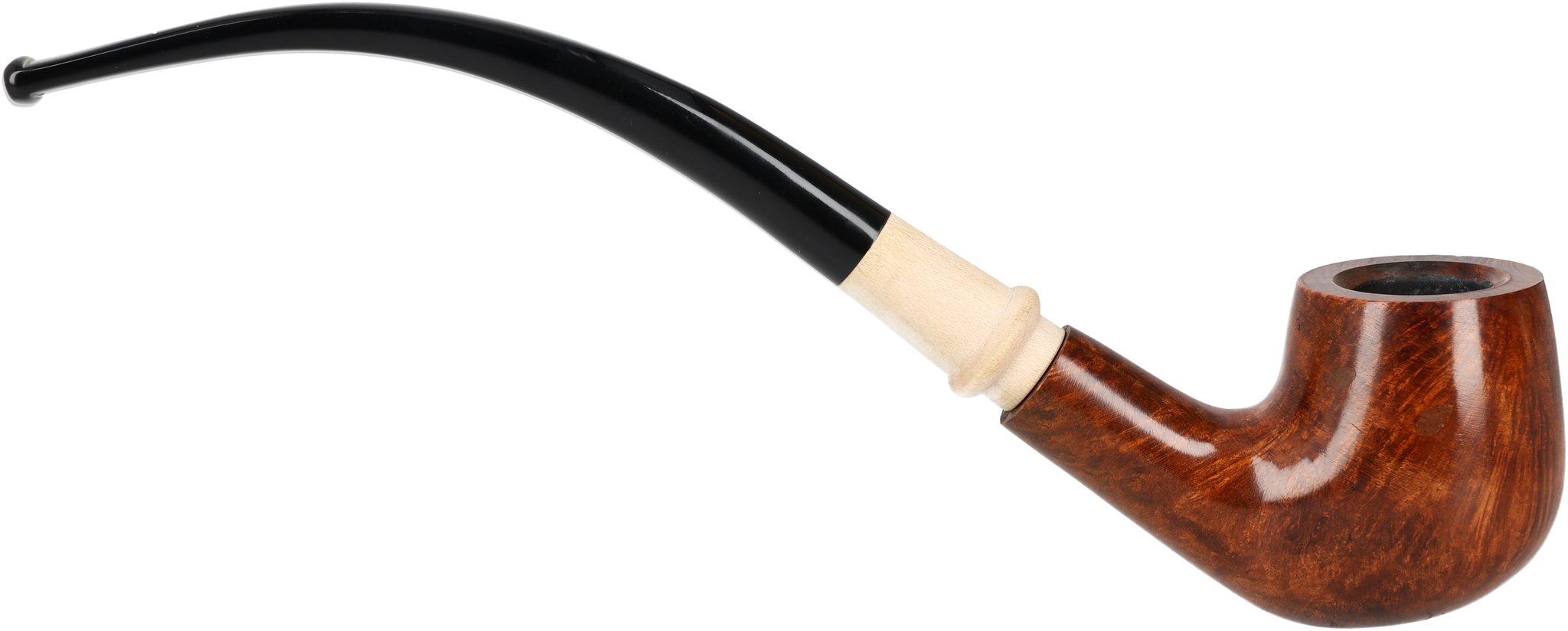 Bellini Pfeifen Marrone London Bent_03