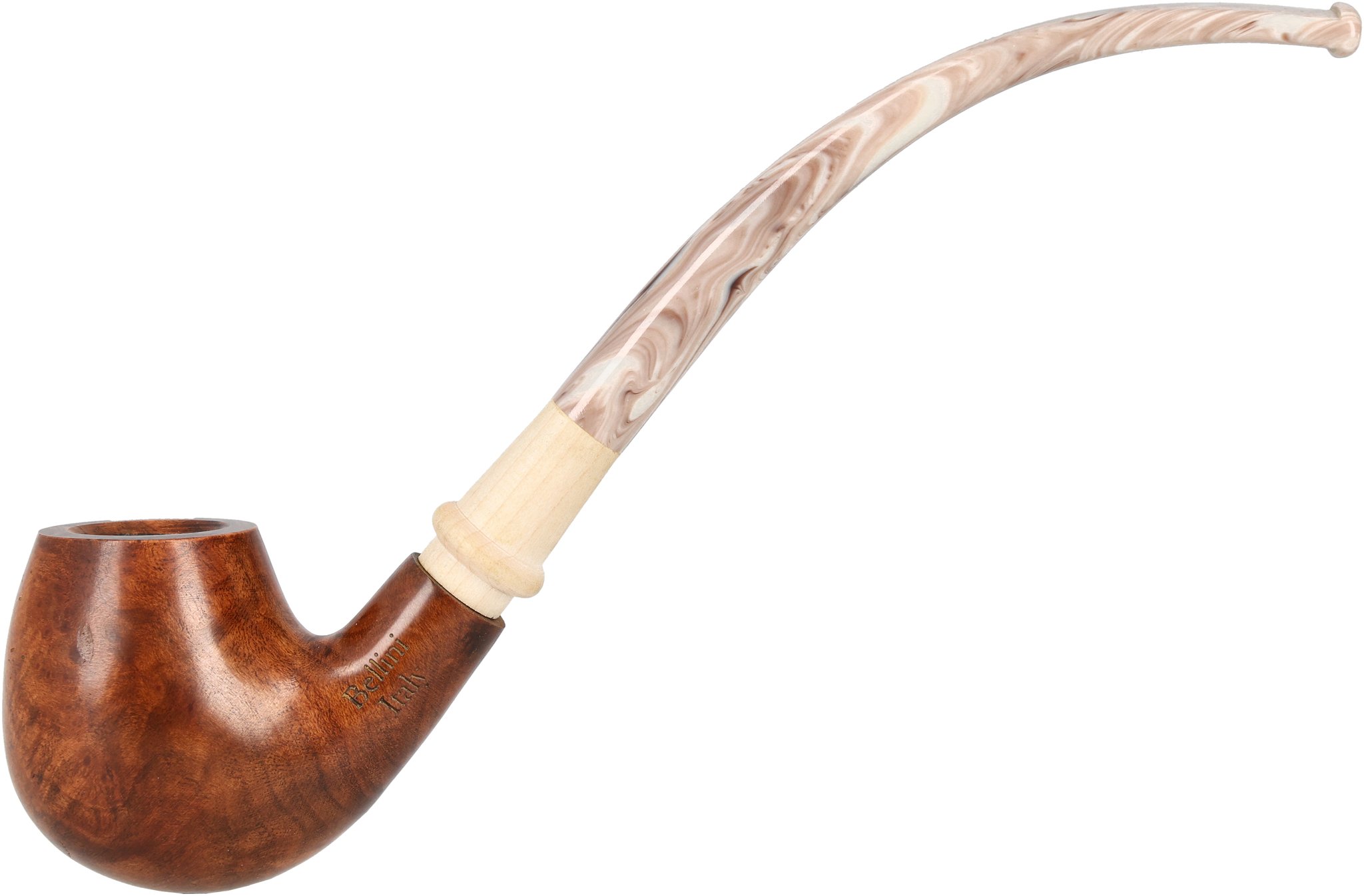 Bellini Pfeifen Marrone Cappuccino Apple Bent_01