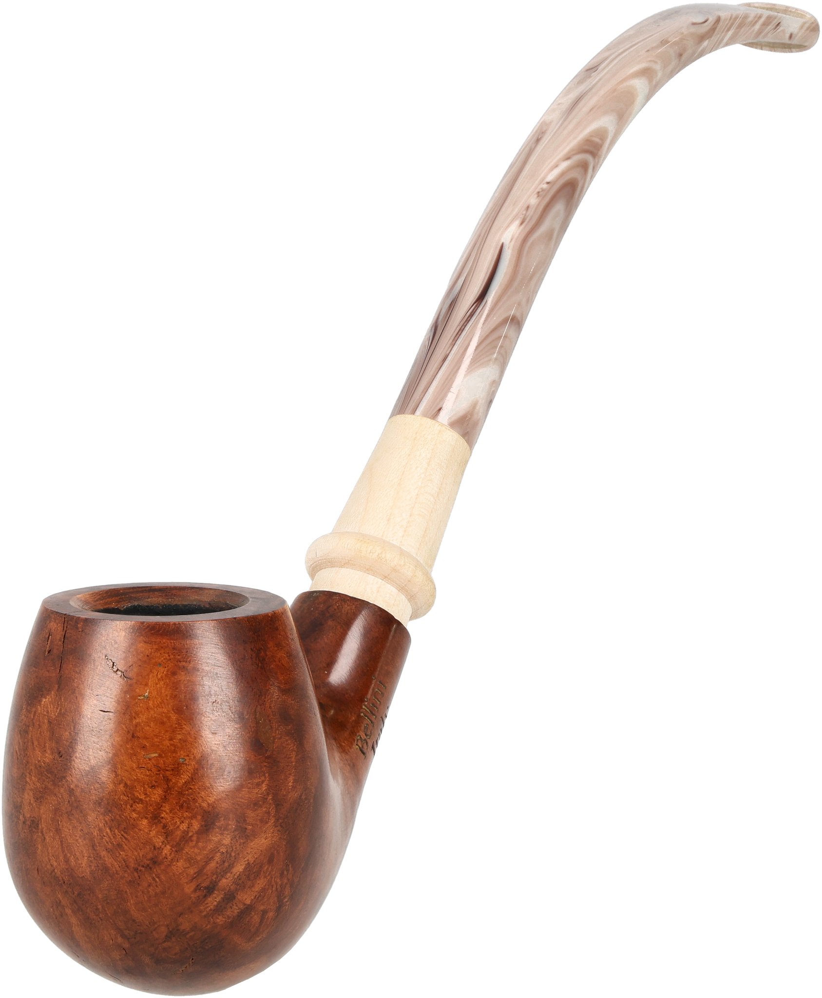 Bellini Pfeifen Marrone Cappuccino Apple Bent_03