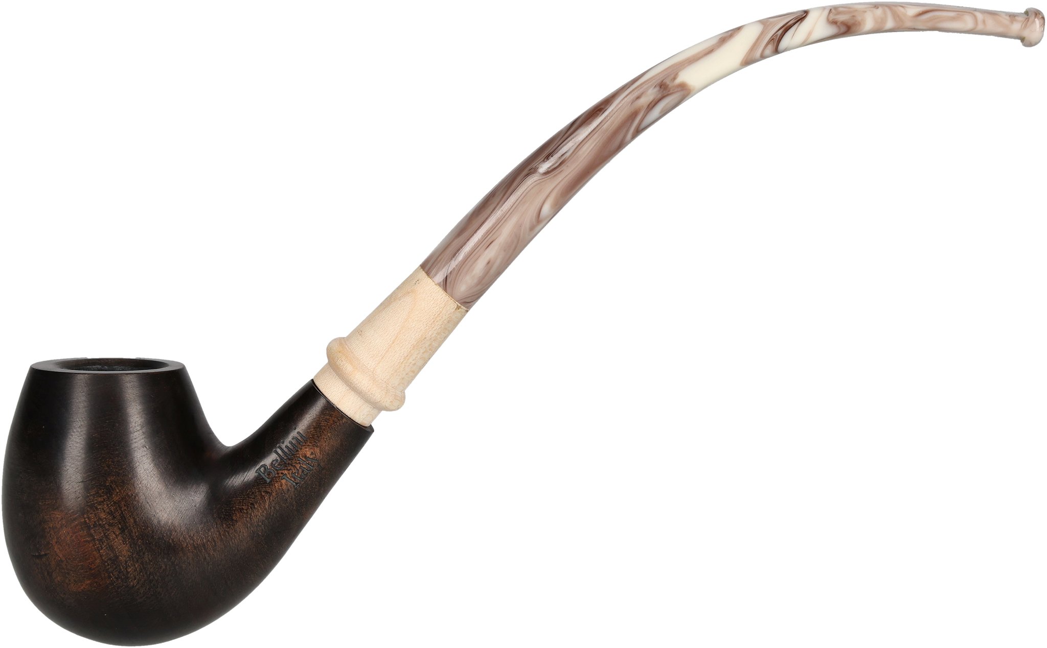 Bellini Pfeifen Nero Cappuccino Apple Bent_01