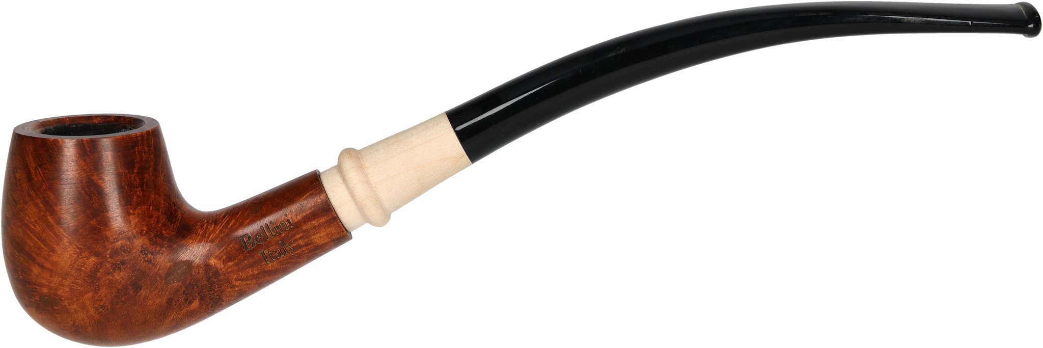 Bellini Pfeifen Marrone London Halfbent_01