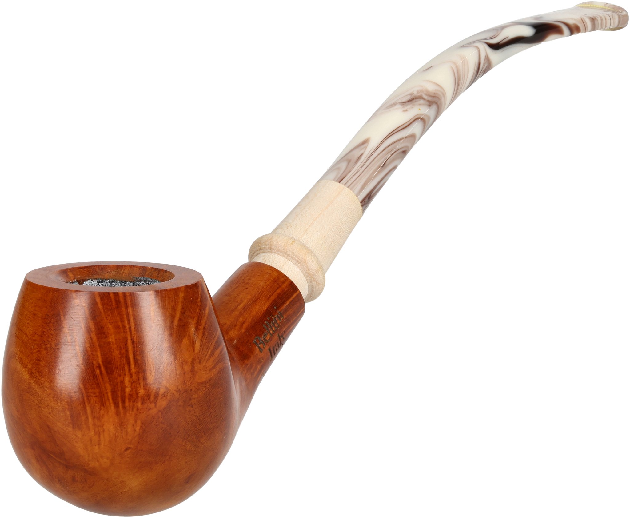 Bellini Pfeifen Natura Cappuccino Apple Halfbent_02