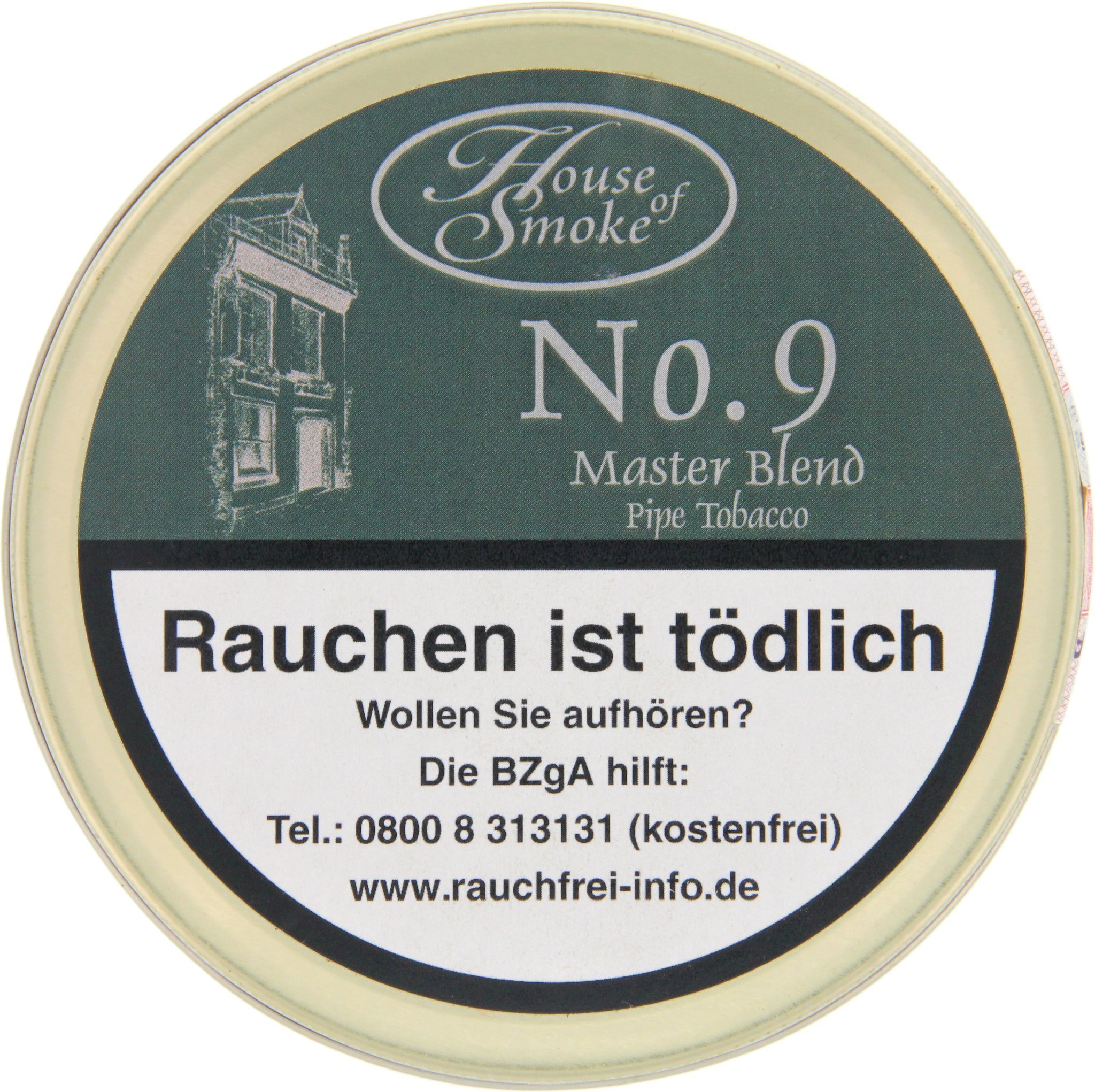 House of Smoke Pfeifentabak No. 9 Master Blend 50g Dose (96481)