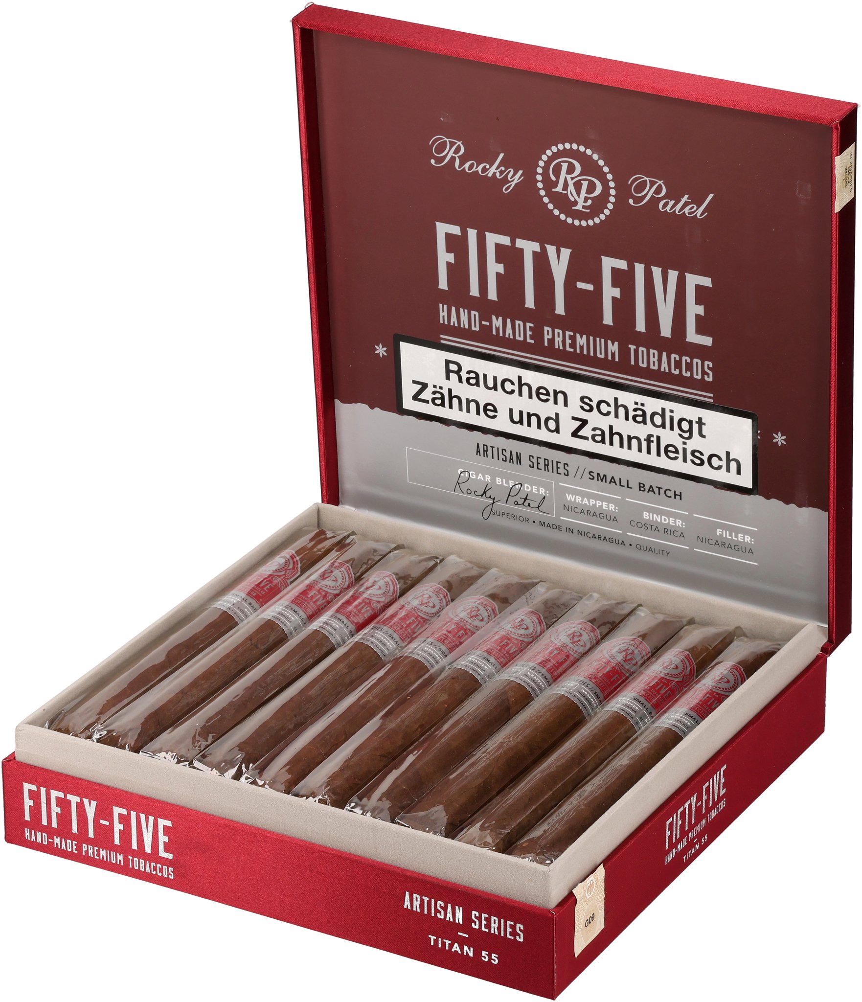 Fifty-Five Titan box open