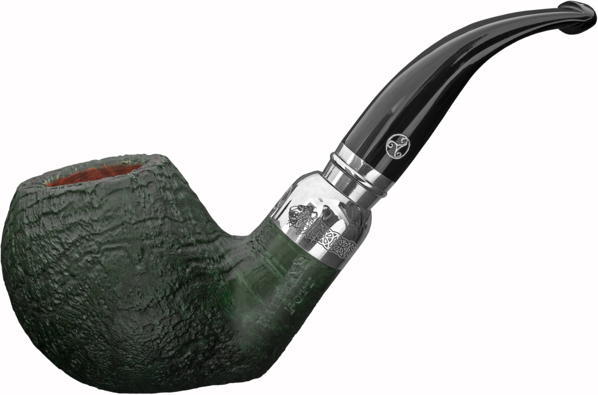 Rattray's Pipe of the Year (POTY) 2022 sandgestrahlt grün (15591)