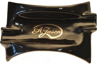 A. Jason Cigarrenascher schwarz (für 2 Cigarren) 9010021