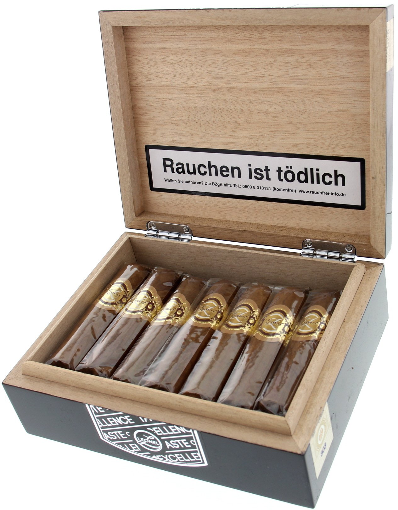 Leonel Small Batch Small Robusto Kiste offen