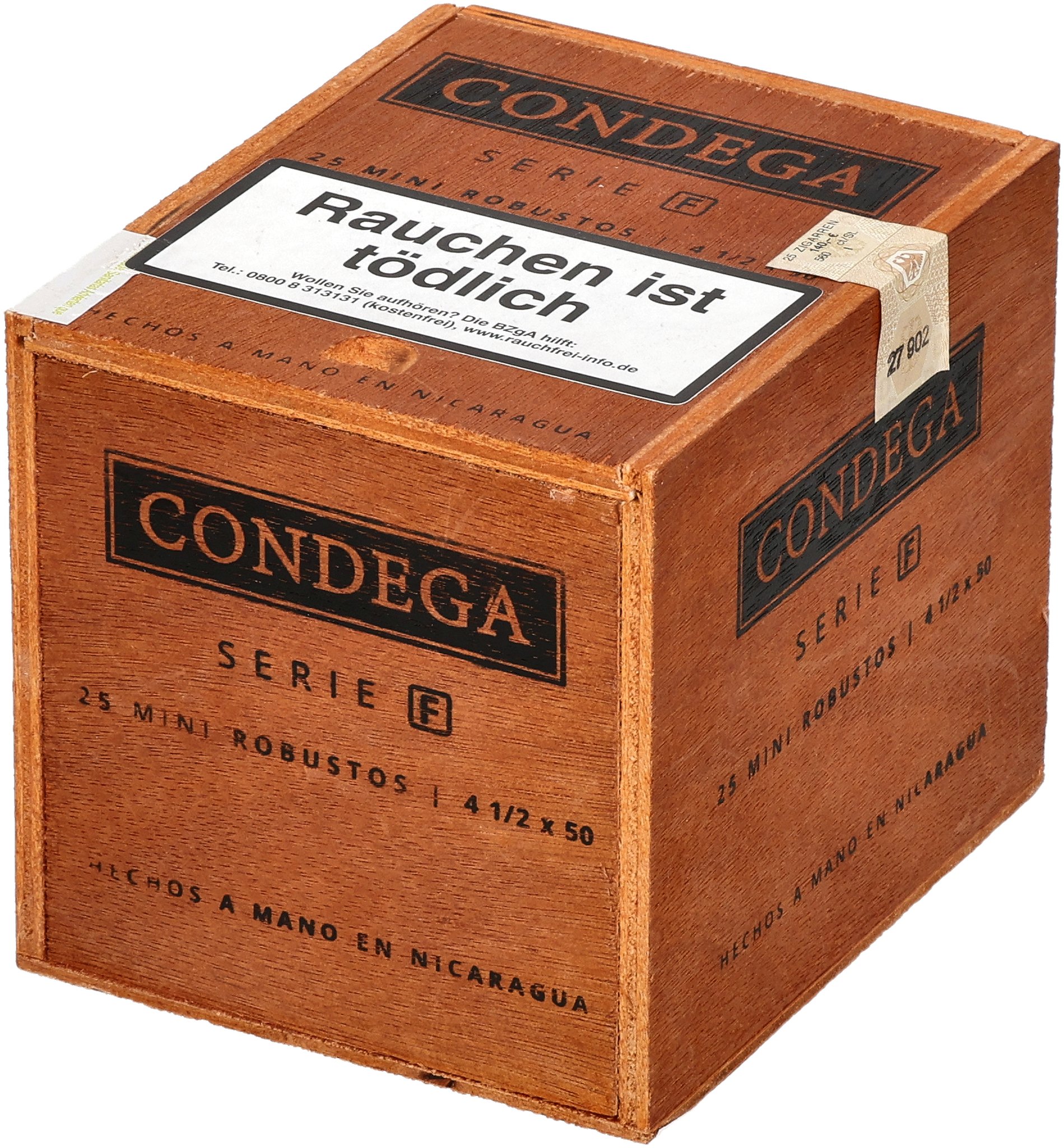 Condega Serie F Mini Robusto_Kiste