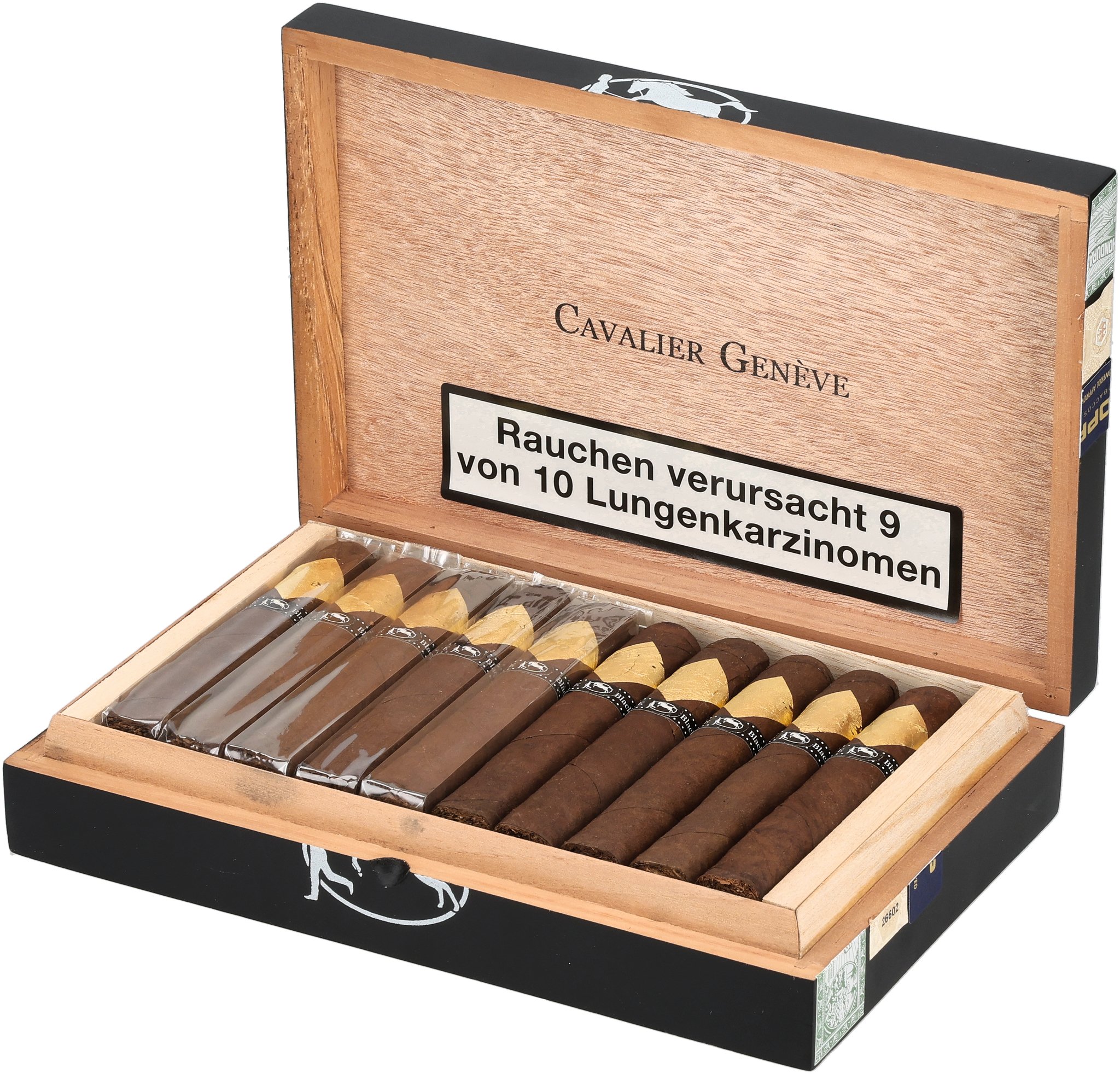 Cavalier Genève Black II Robusto_