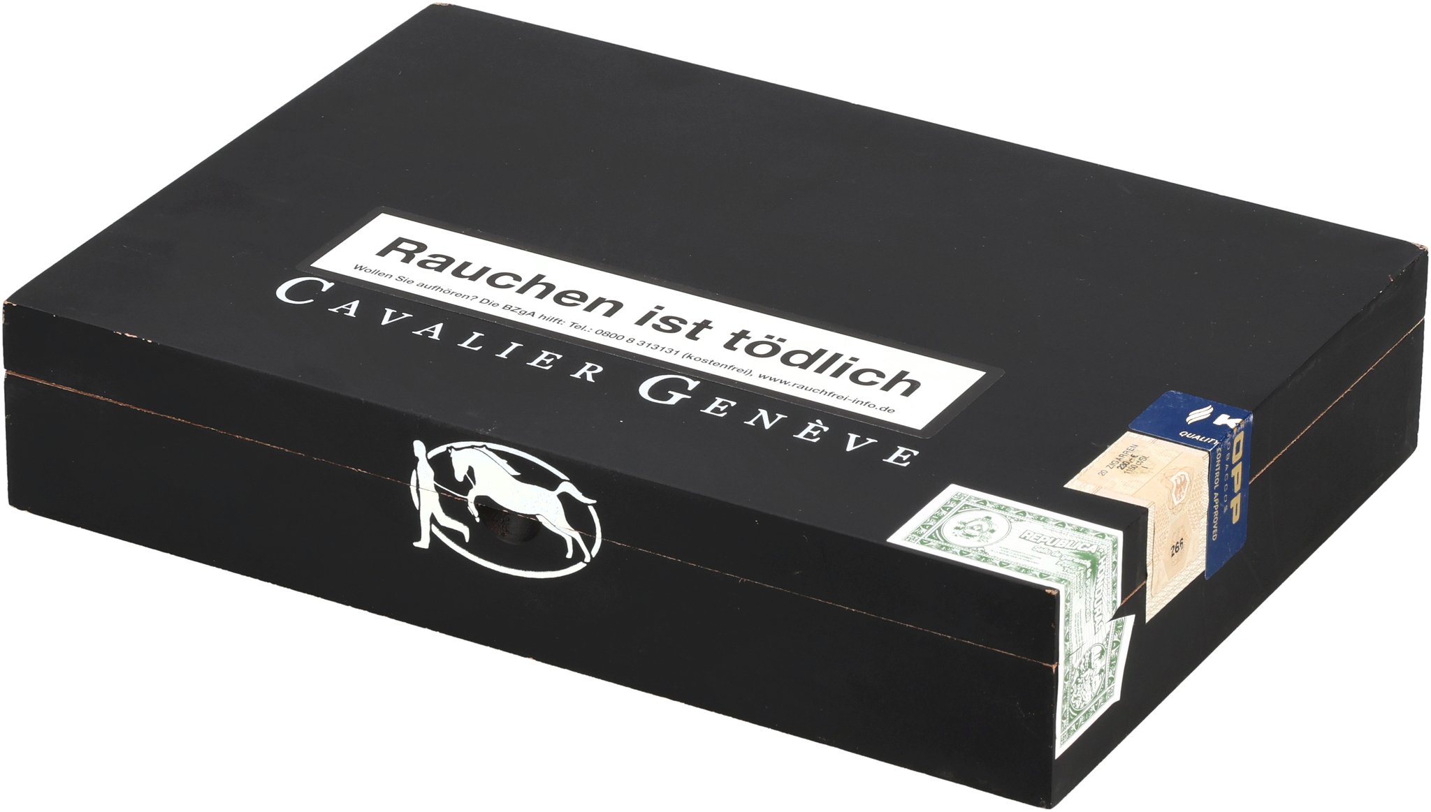 Cavalier Genève Black II Toro Gordo_Kiste