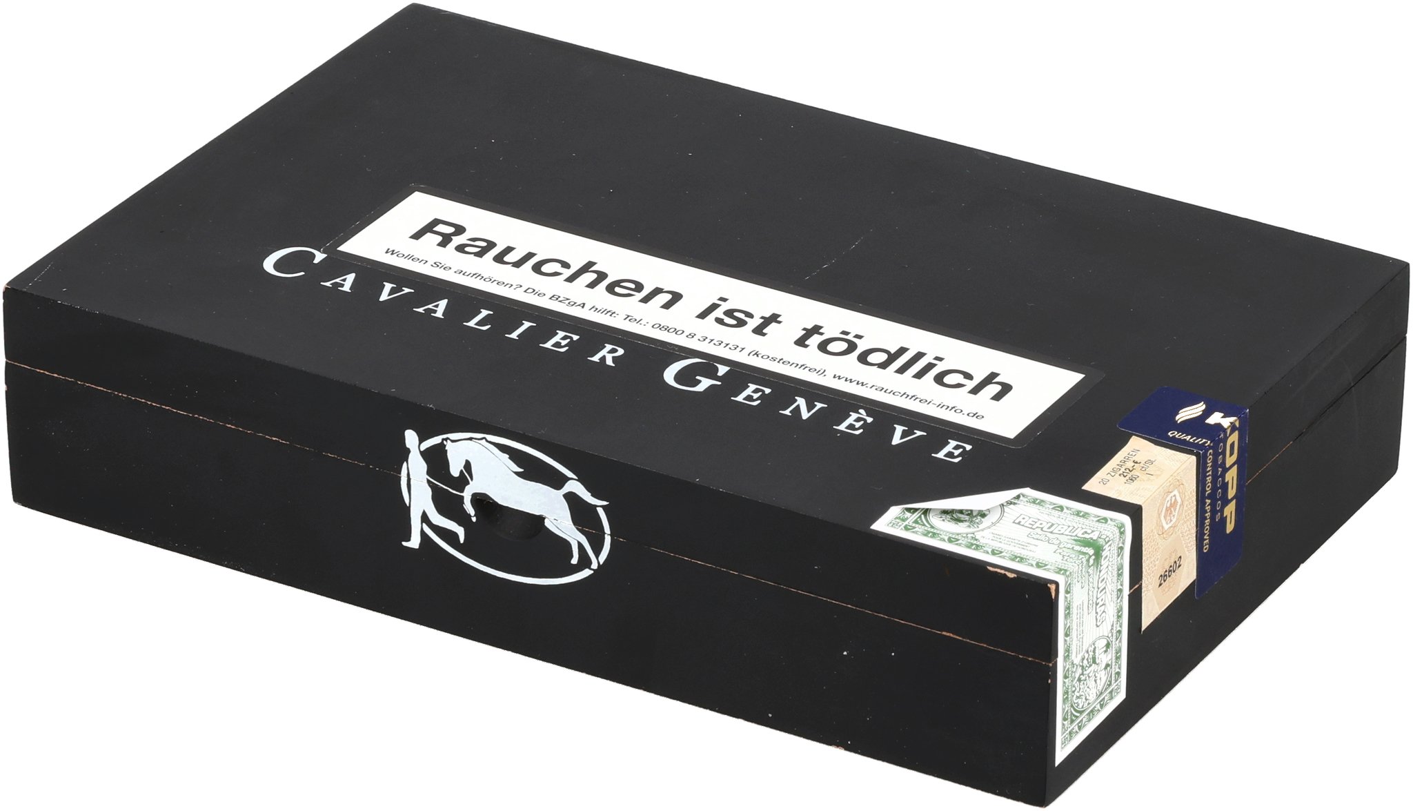 Cavalier Genève Black II Robusto Gordo_Kiste