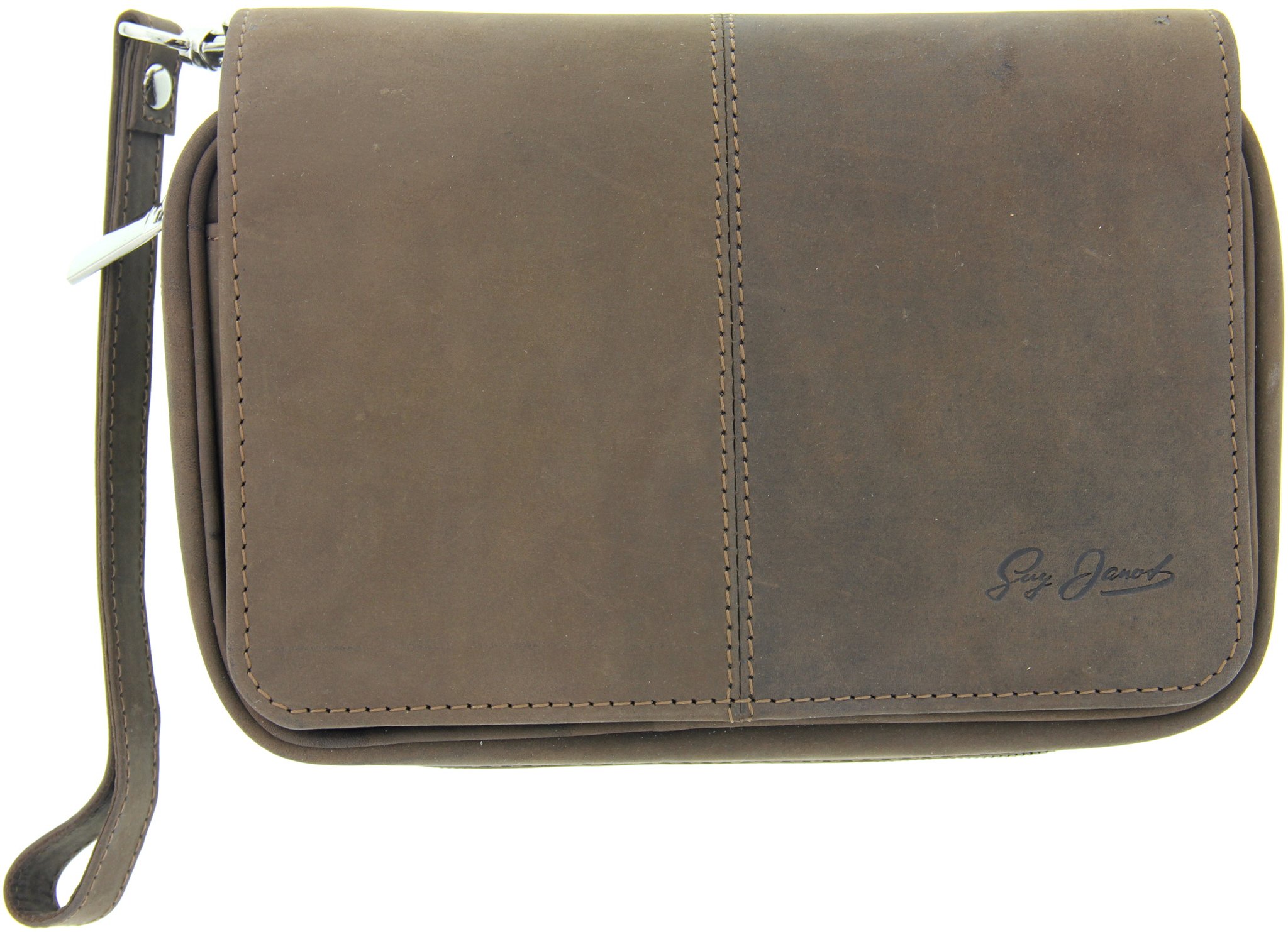 Guy Janot Pfeifentasche 3er Jägerleder (6648)