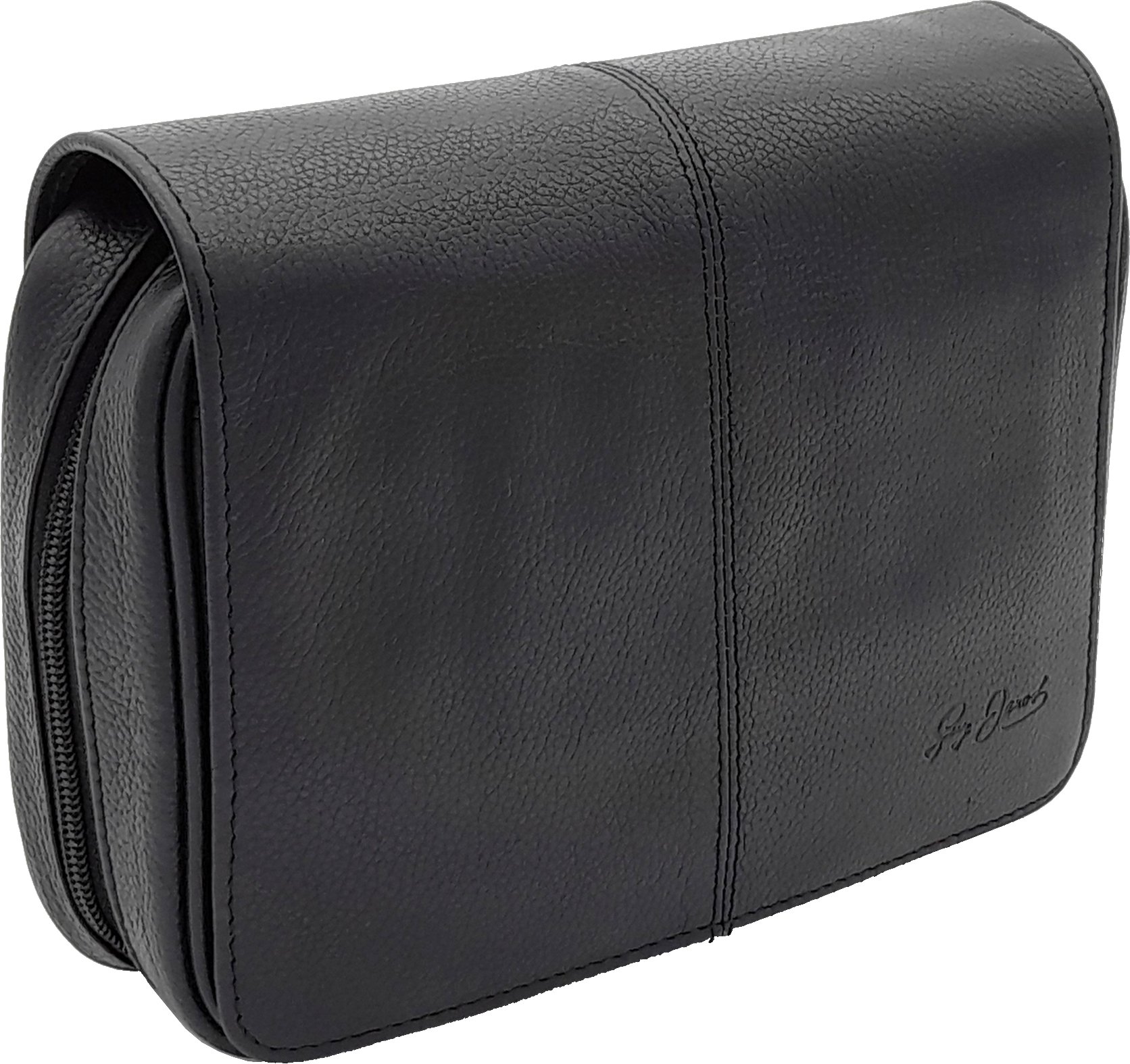 Guy Janot Pfeifentasche 4er schwarz (6045)